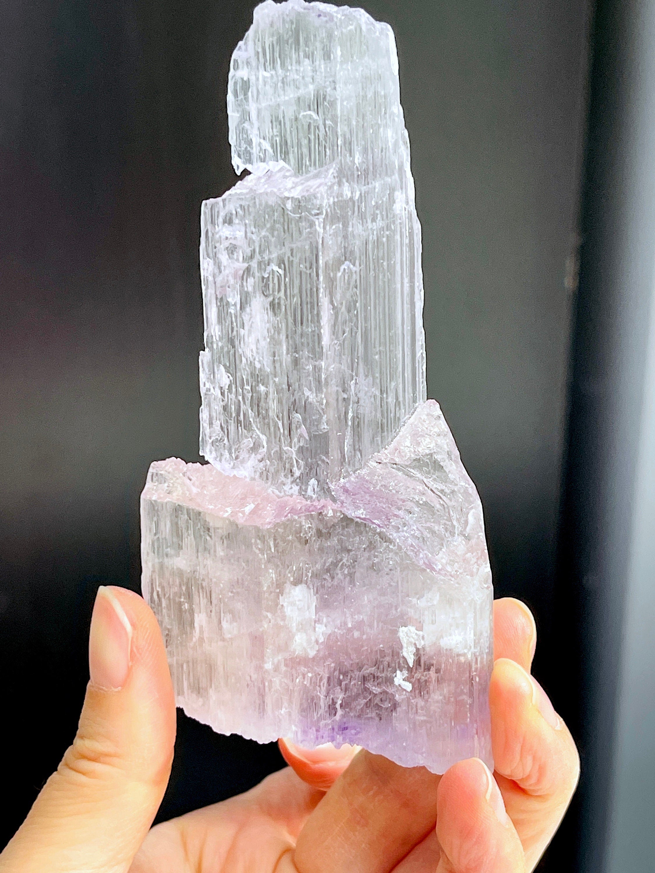 185g Afghanistan Kunzite Mineral Specimen, Kunzite for sale, Kunzite gemstone, Crystal Gift