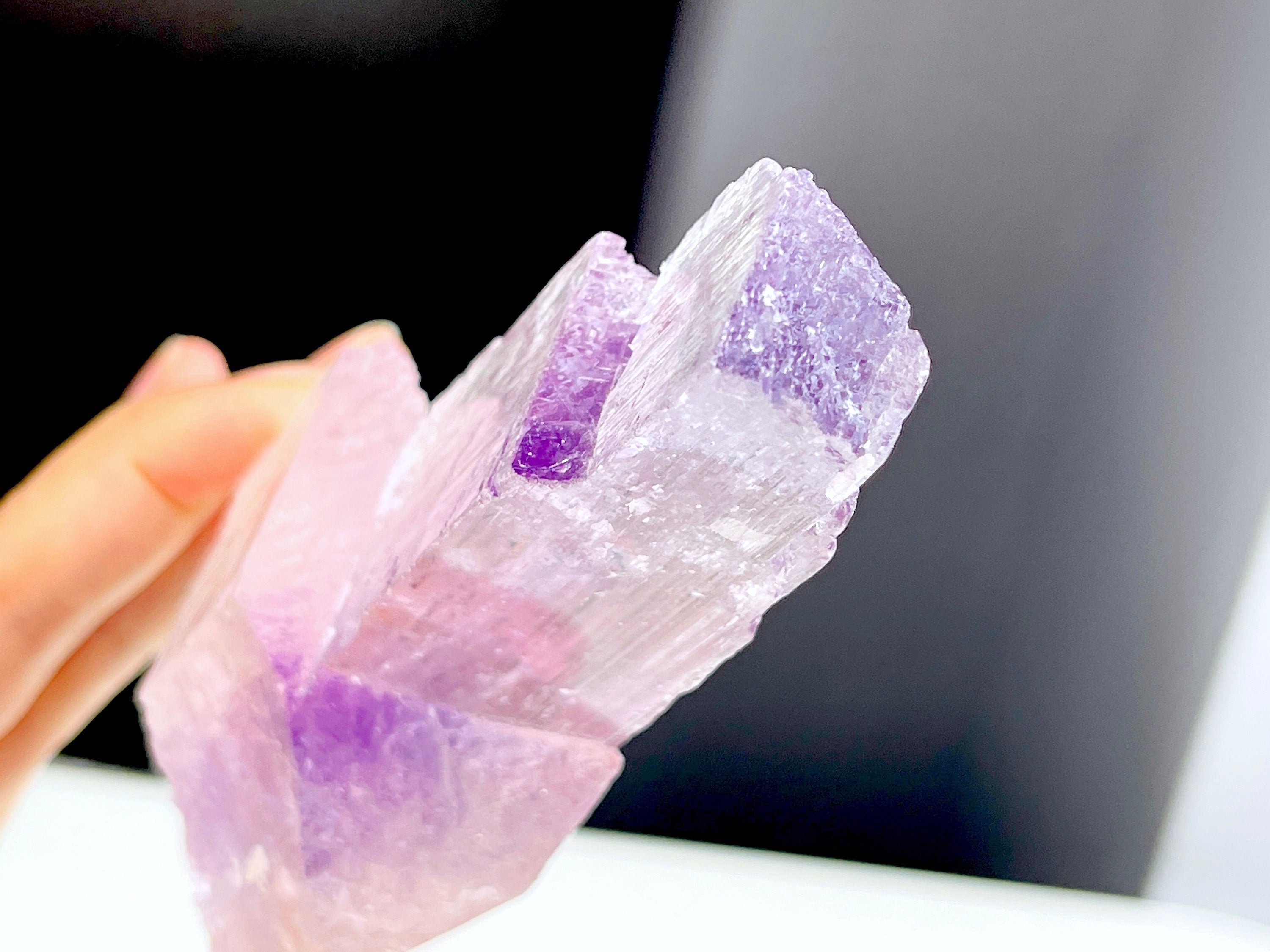 185g Afghanistan Kunzite Mineral Specimen, Kunzite for sale, Kunzite gemstone, Crystal Gift