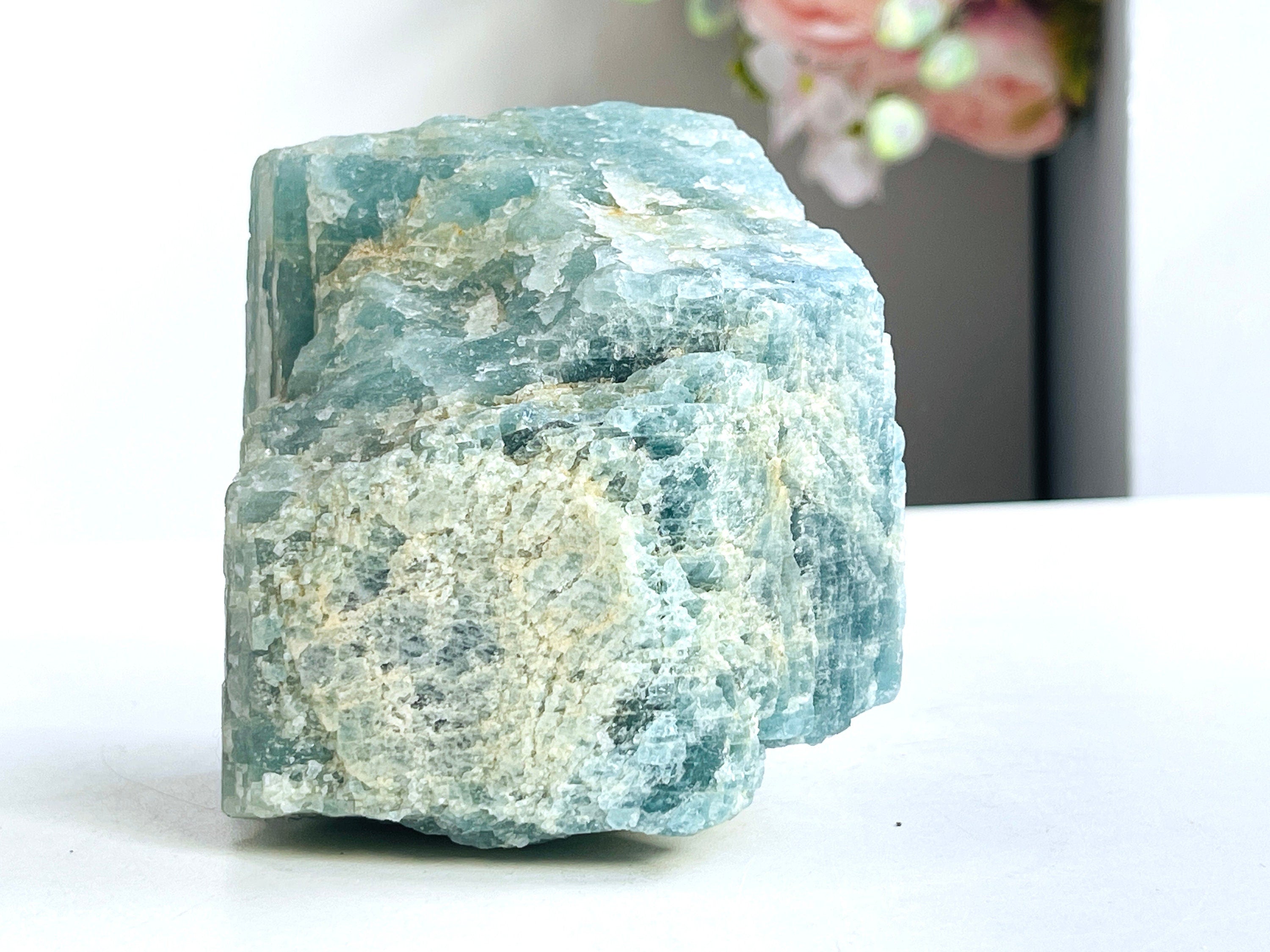 Natural Aquamarine, XXXL High Quality Raw Aquamarine Stone, Untreated Natural Aquamarine Stone,Raw Aquamarine Stone -5