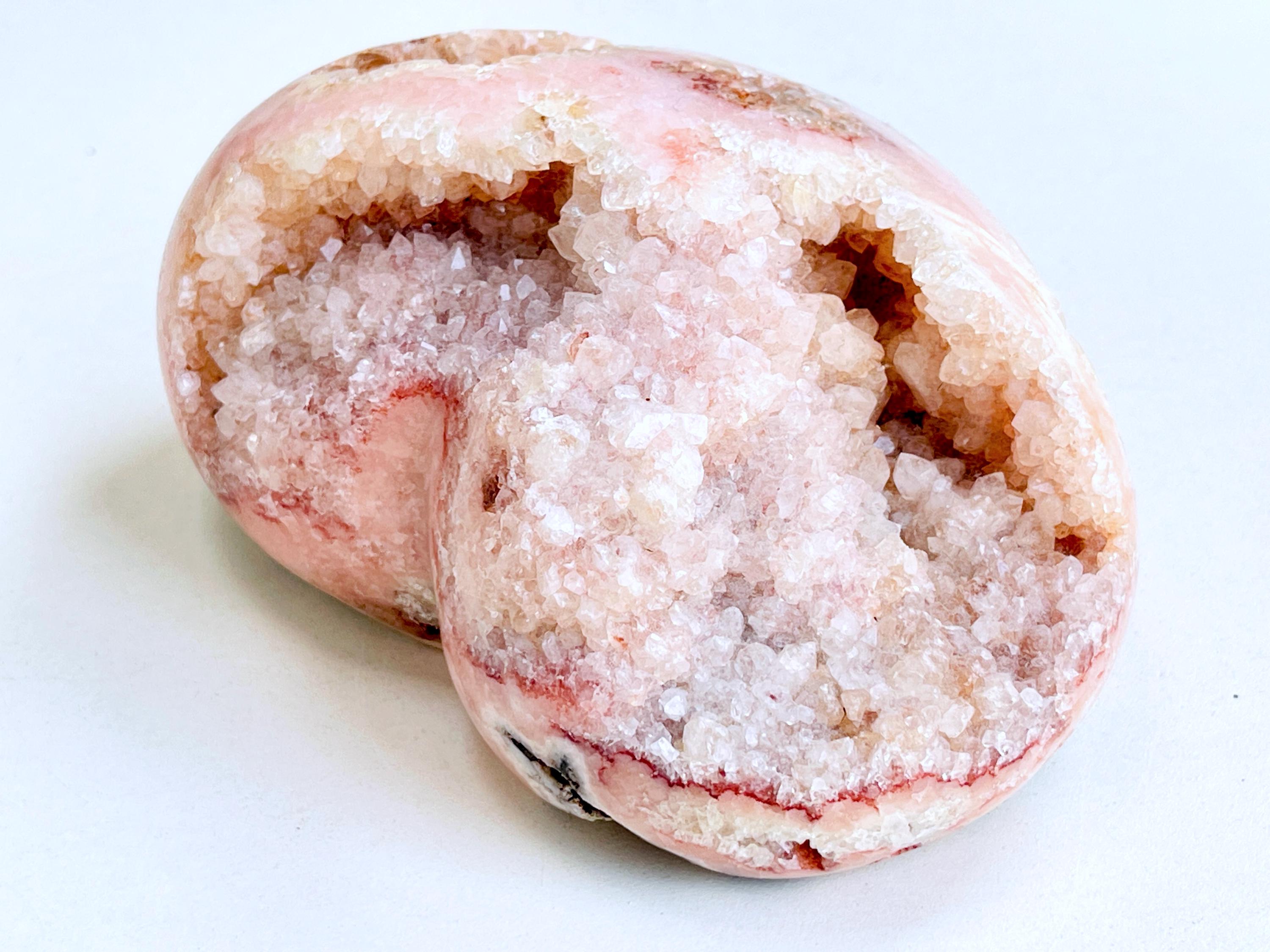 Pink Amethyst Heart, Super Extra Quality Pink Amethyst Heart, Pink Amethyst Crystal, Exquisite Pink Amethyst Heart, Crystal Gift