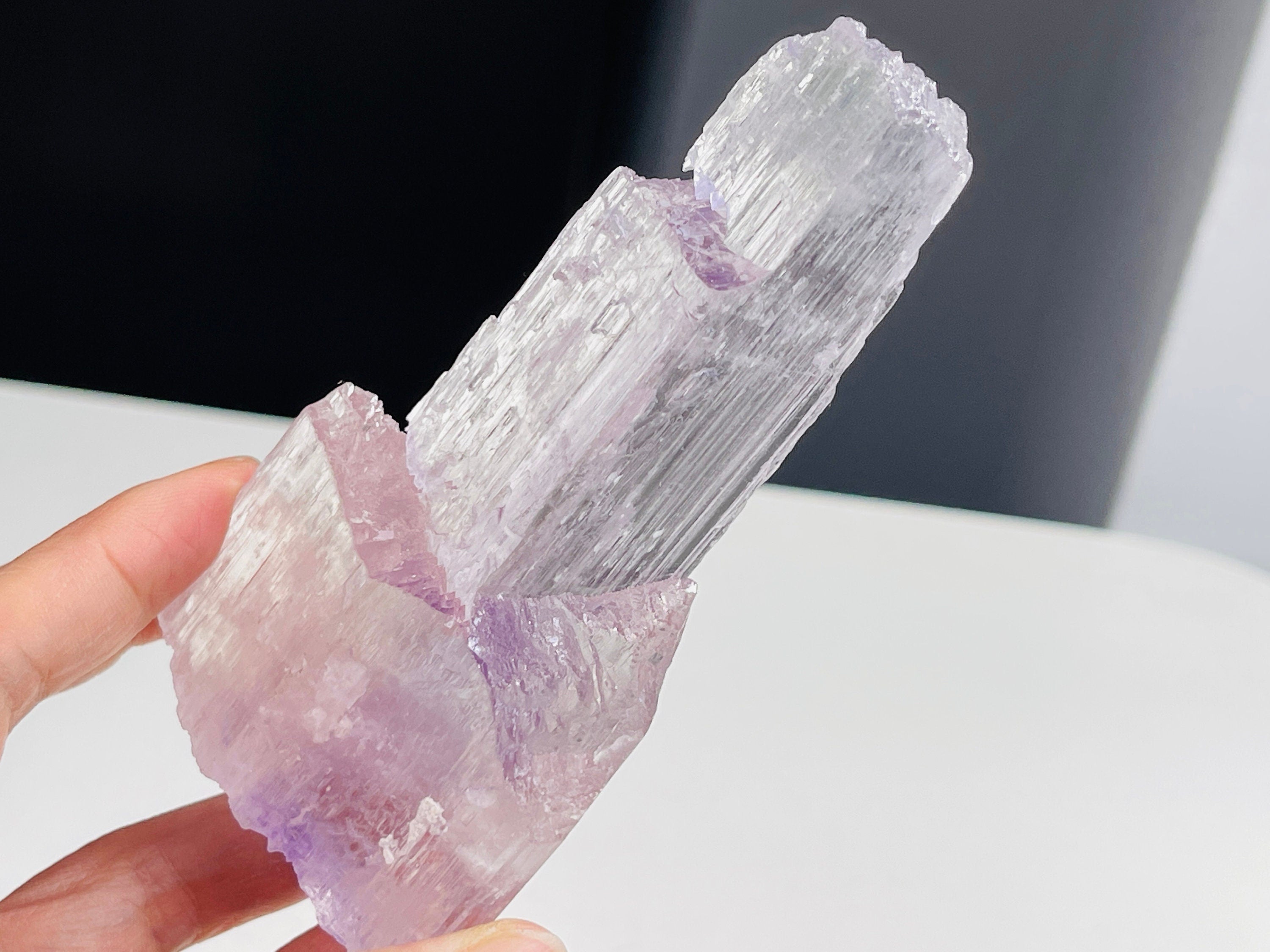 185g Afghanistan Kunzite Mineral Specimen, Kunzite for sale, Kunzite gemstone, Crystal Gift