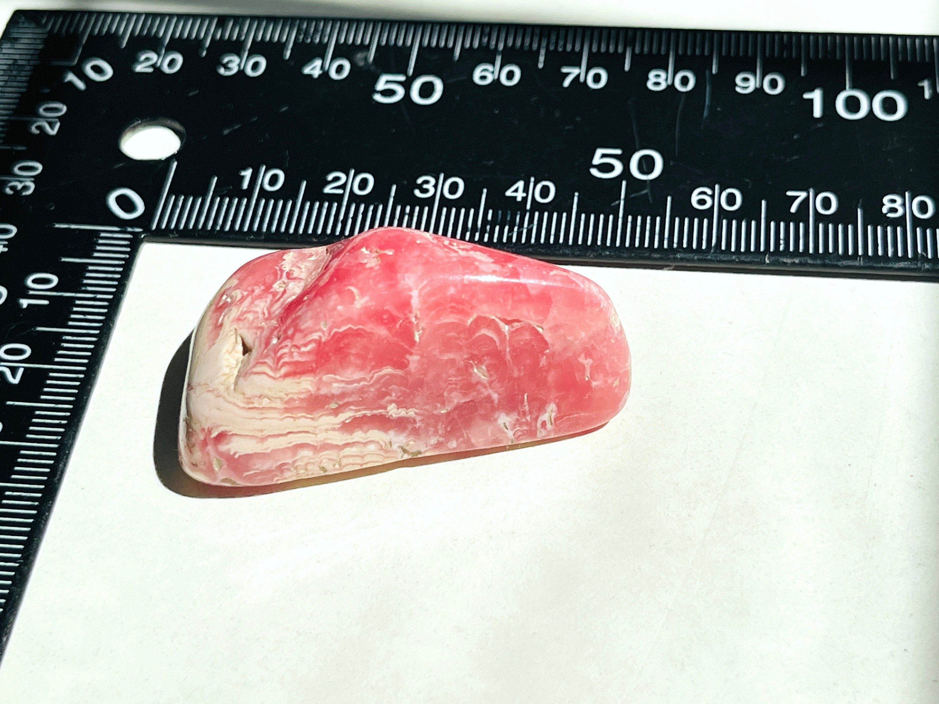 Rhodochrosite Gemy Freeform collector's piece, Argentina Rhodochrosite Specimen, rare crystals, crystal gift