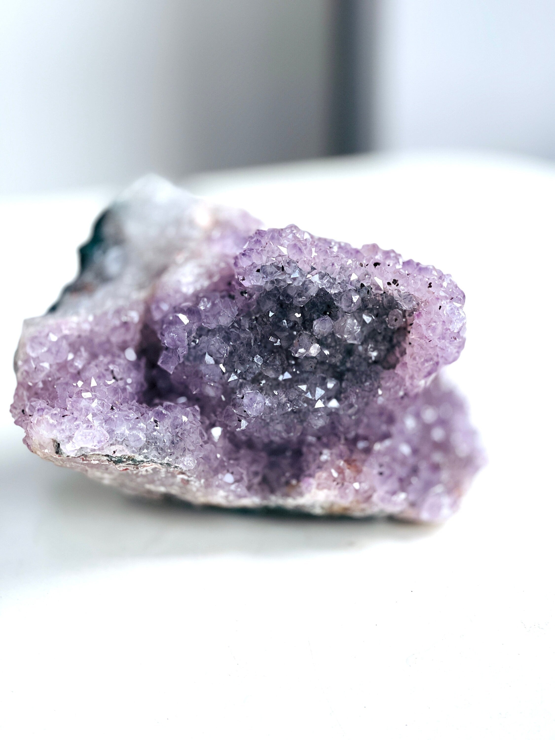 Unique Amethyst Flower Mineral Specimen, 1.6kg Amethyst Flower, Special Amethyst Flower Specimen, Amethyst Mineral Specimen