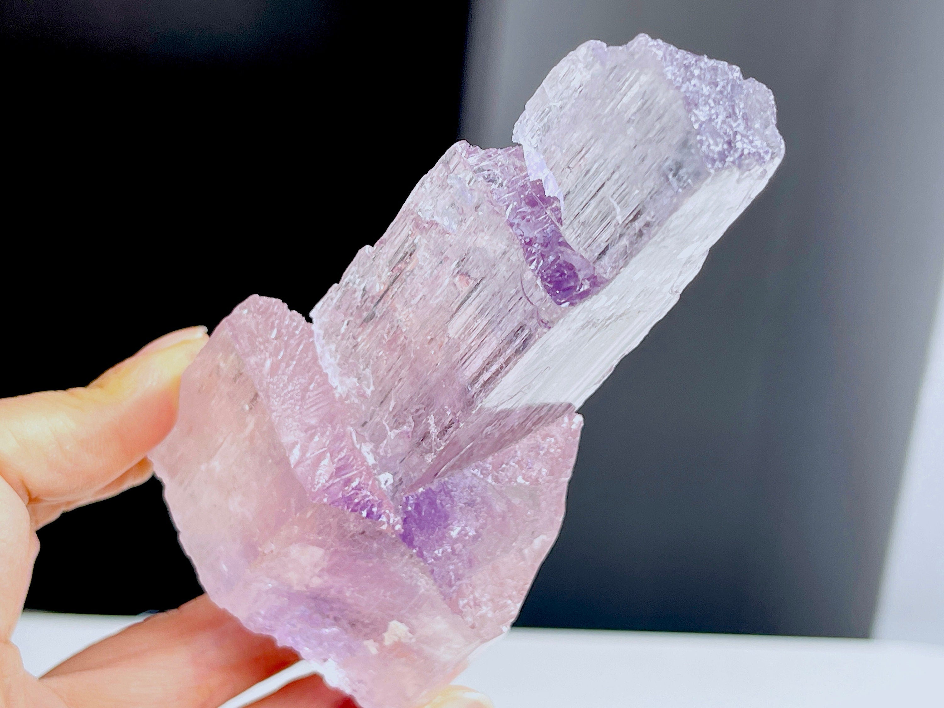 185g Afghanistan Kunzite Mineral Specimen, Kunzite for sale, Kunzite gemstone, Crystal Gift