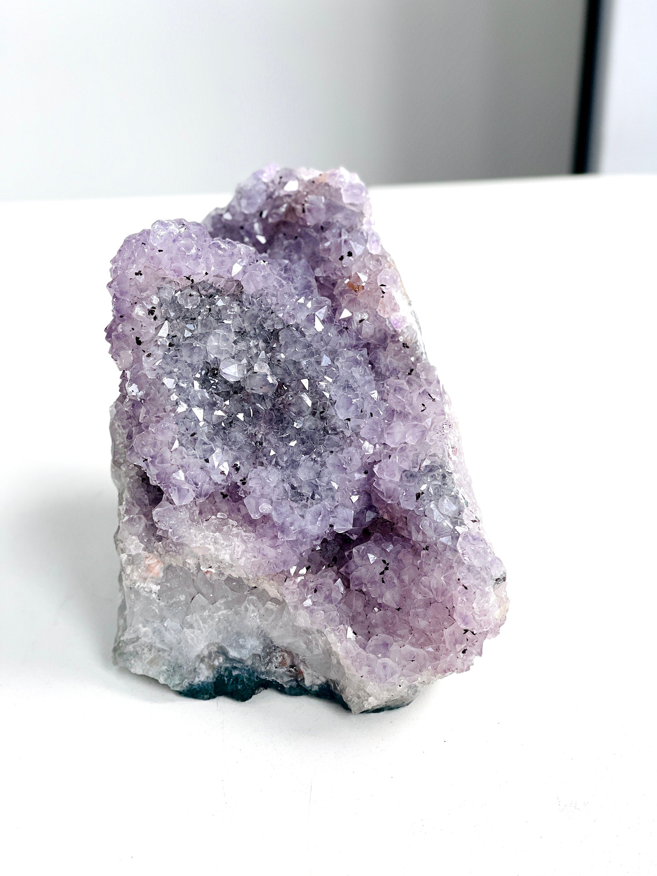 Unique Amethyst Flower Mineral Specimen, 1.6kg Amethyst Flower, Special Amethyst Flower Specimen, Amethyst Mineral Specimen
