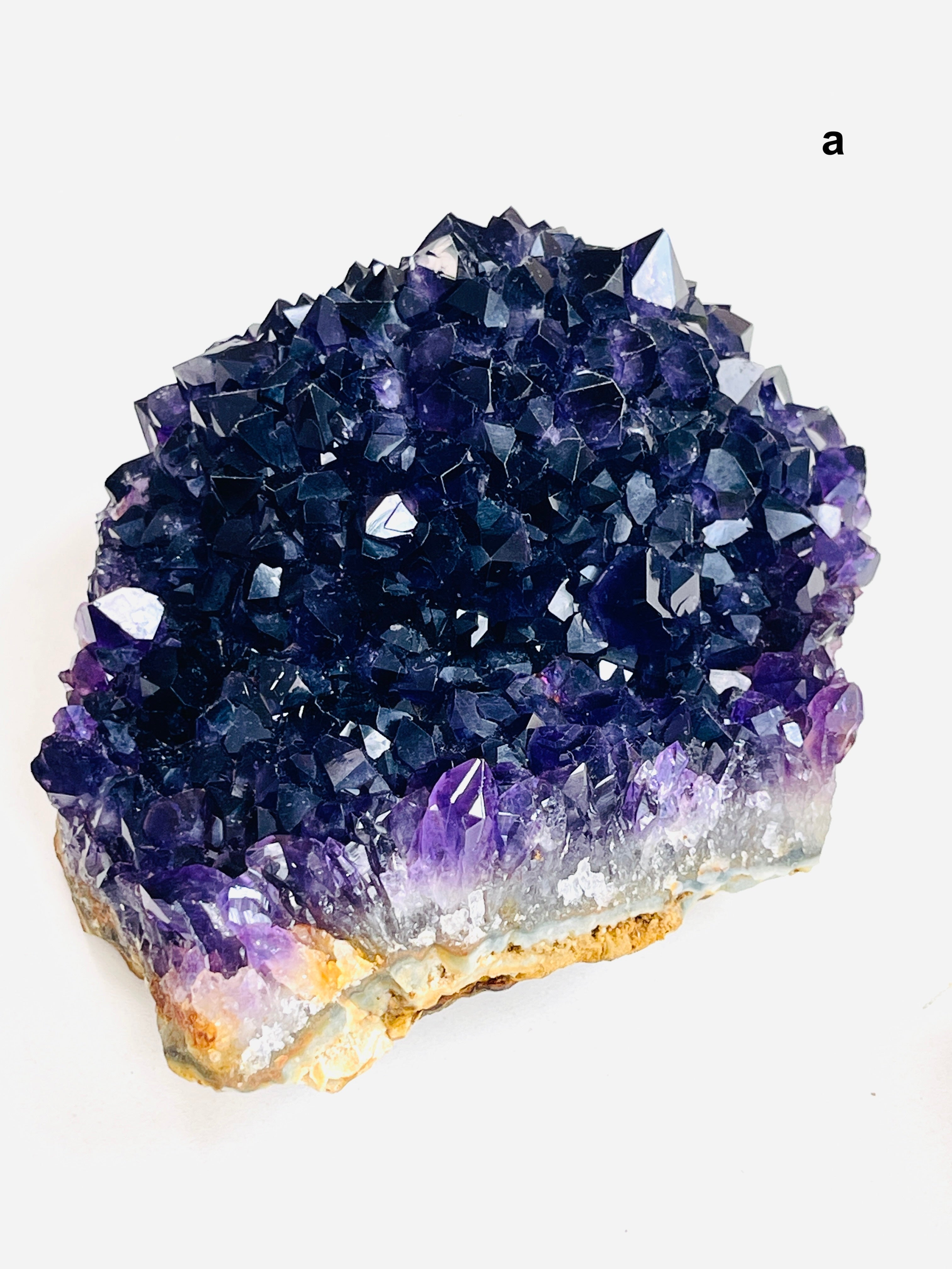 AAAAA+ Quality Uruguay Amethyst Rosette, Grape Jelly Amethyst Pine, Deep Purple Amethyst