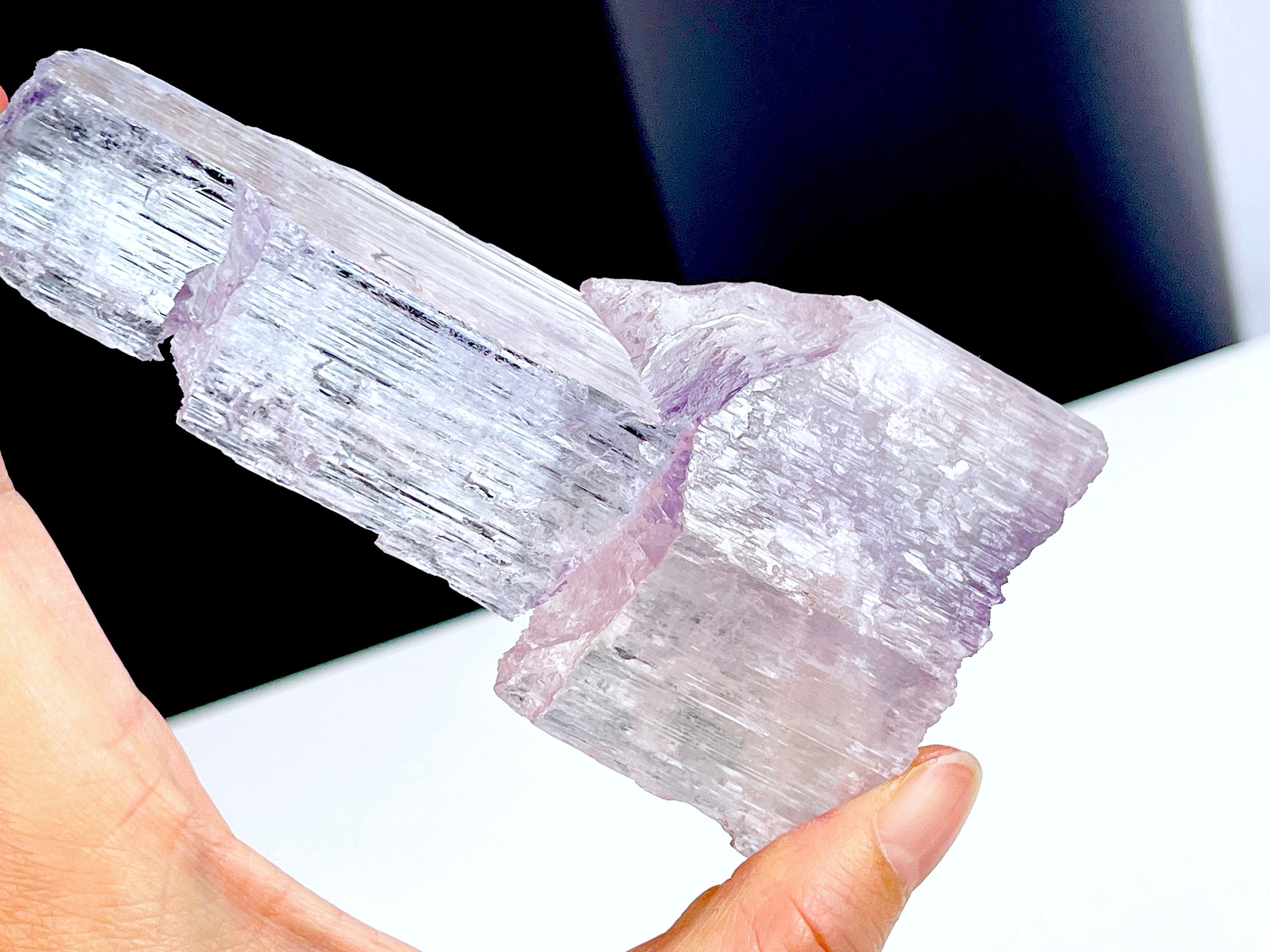 185g Afghanistan Kunzite Mineral Specimen, Kunzite for sale, Kunzite gemstone, Crystal Gift
