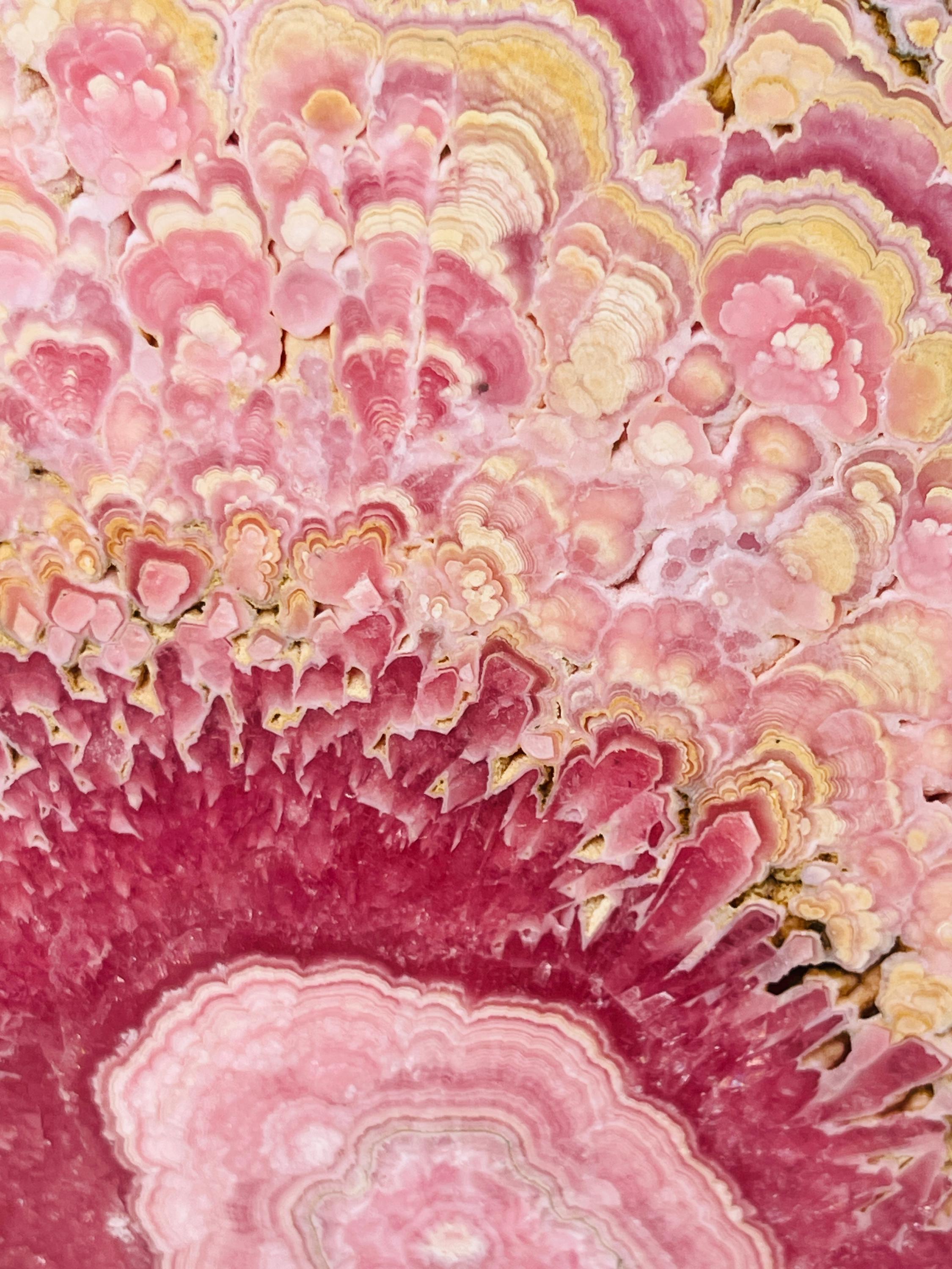 Rhodochrosite Slab Unique Collection piece, Natural Rhodochrosite Slab,