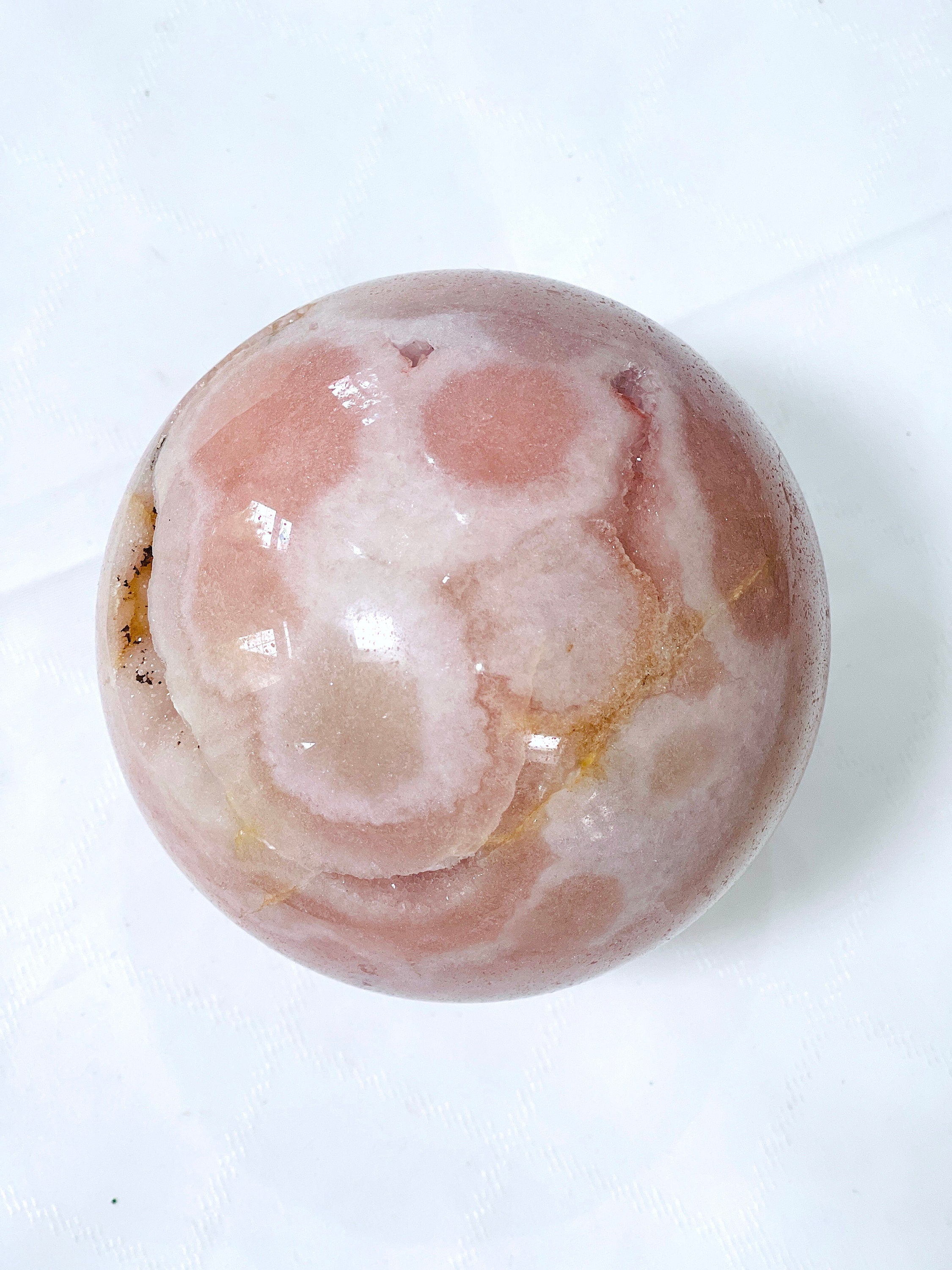 Pink Amethyst Druzy Sphere — Brazil | 1626g | 106mm