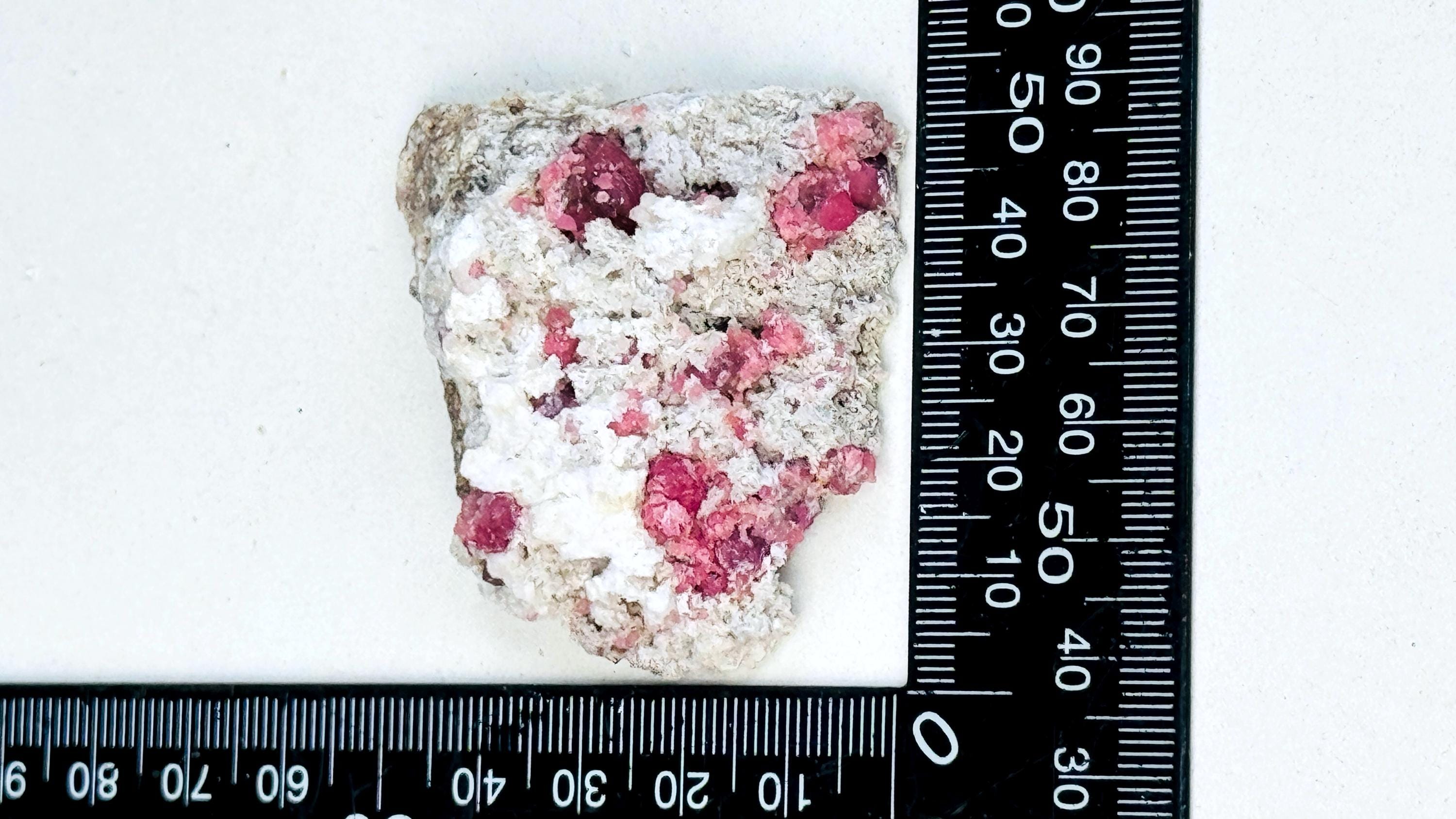 New Find !! Grossular Garnet, Rare Raspberry Pink Garnet Mineral Specimen ~ Coahuila, Mexico -6