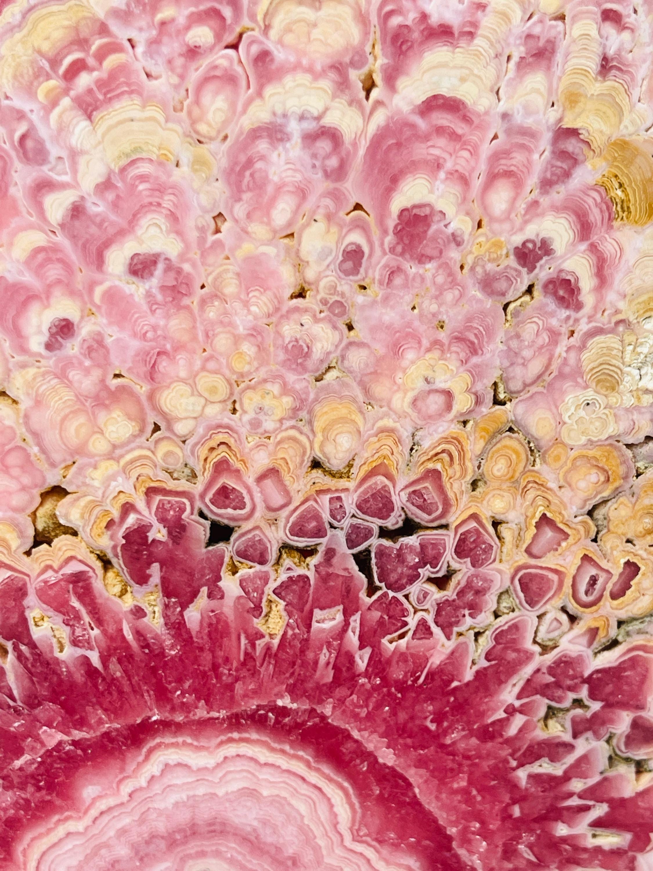 Rhodochrosite Slab Unique Collection piece, Natural Rhodochrosite Slab,