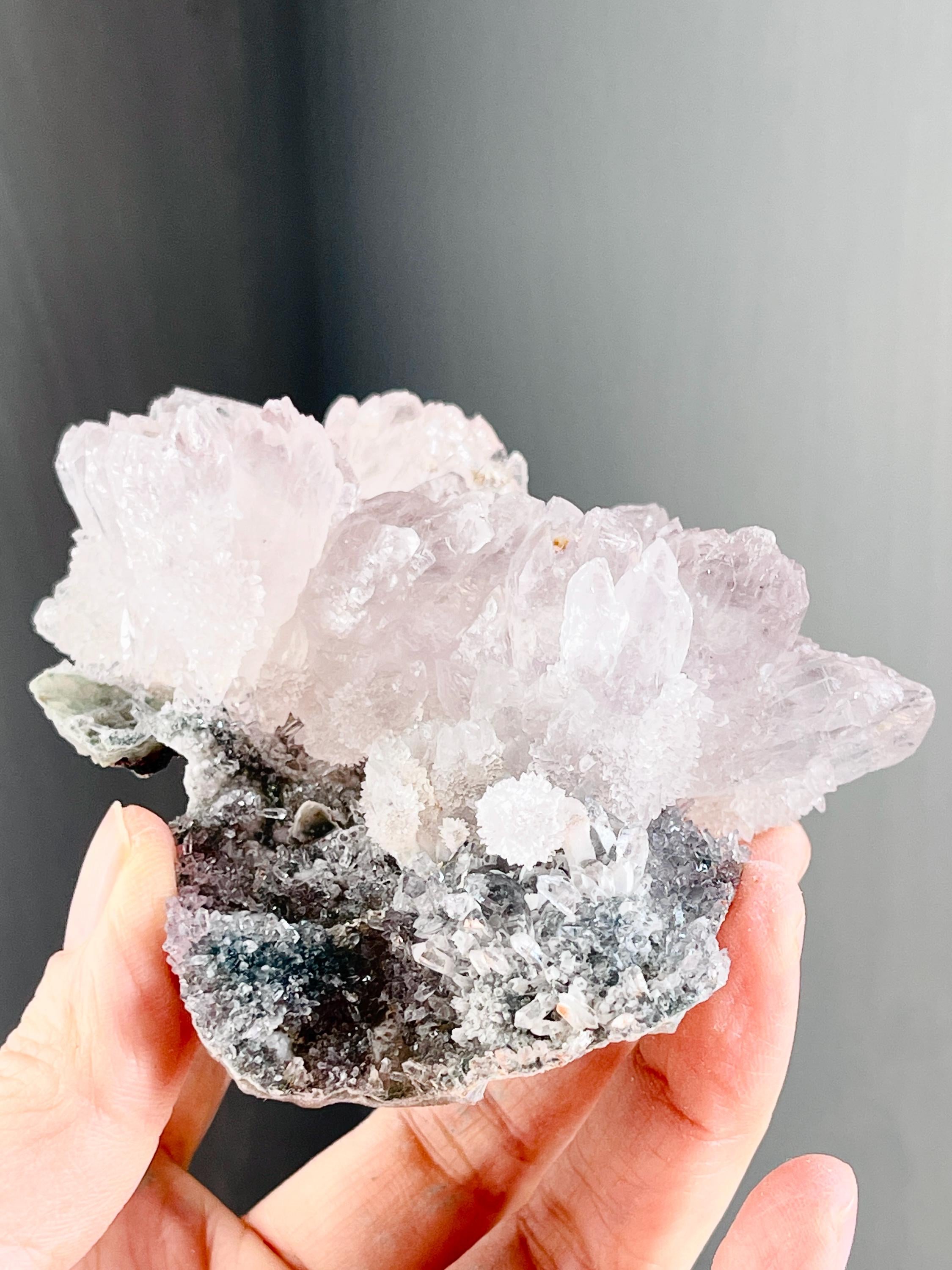 Unique Amethyst Flower Mineral Specimen,  Amethyst Flower, Special Amethyst Flower Specimen, Amethyst Mineral Specimen,