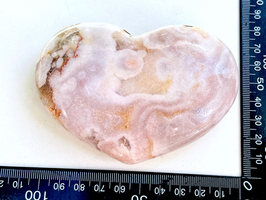 Gorgeous Pink Amethyst Heart, Lilac Pink Amethyst, Crystal Heart, Crystal Gift, Healing Crystal