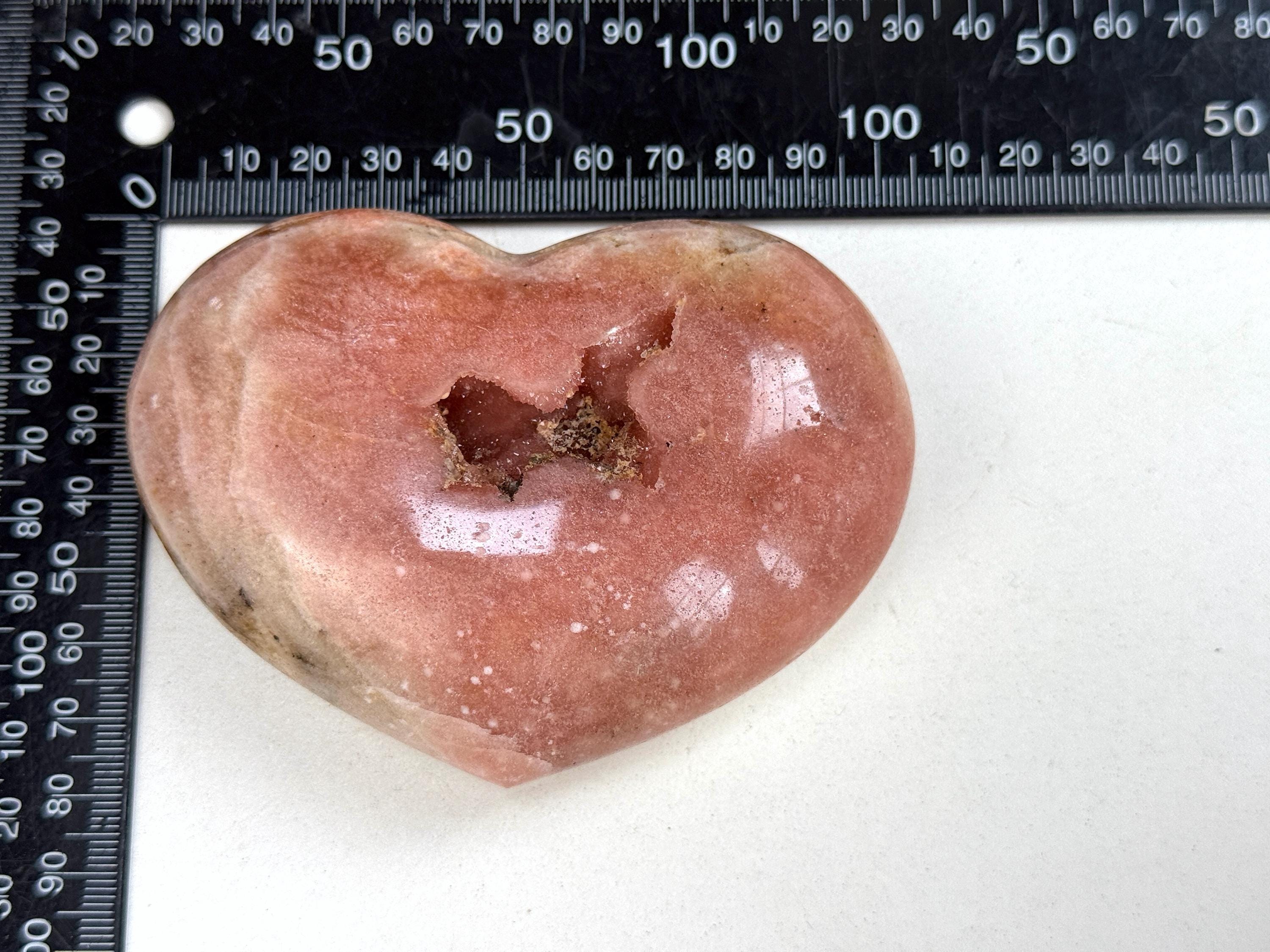 Pink Amethyst, High Quality Pink Amethyst Heart, Pink Amethyst Crystal Heart, Crystal Heart, Crystal Gift, Healing Crystal