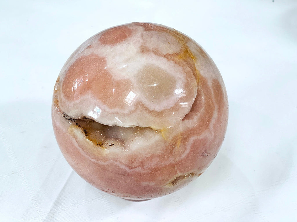 Pink Amethyst Druzy Sphere — Brazil | 1626g | 106mm