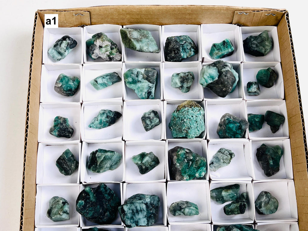 Emerald Specimen, Natural Emerald in Matrix Specimen, Emerald Crystal, Raw Emerald, Crystal Gift, Mineral Collection