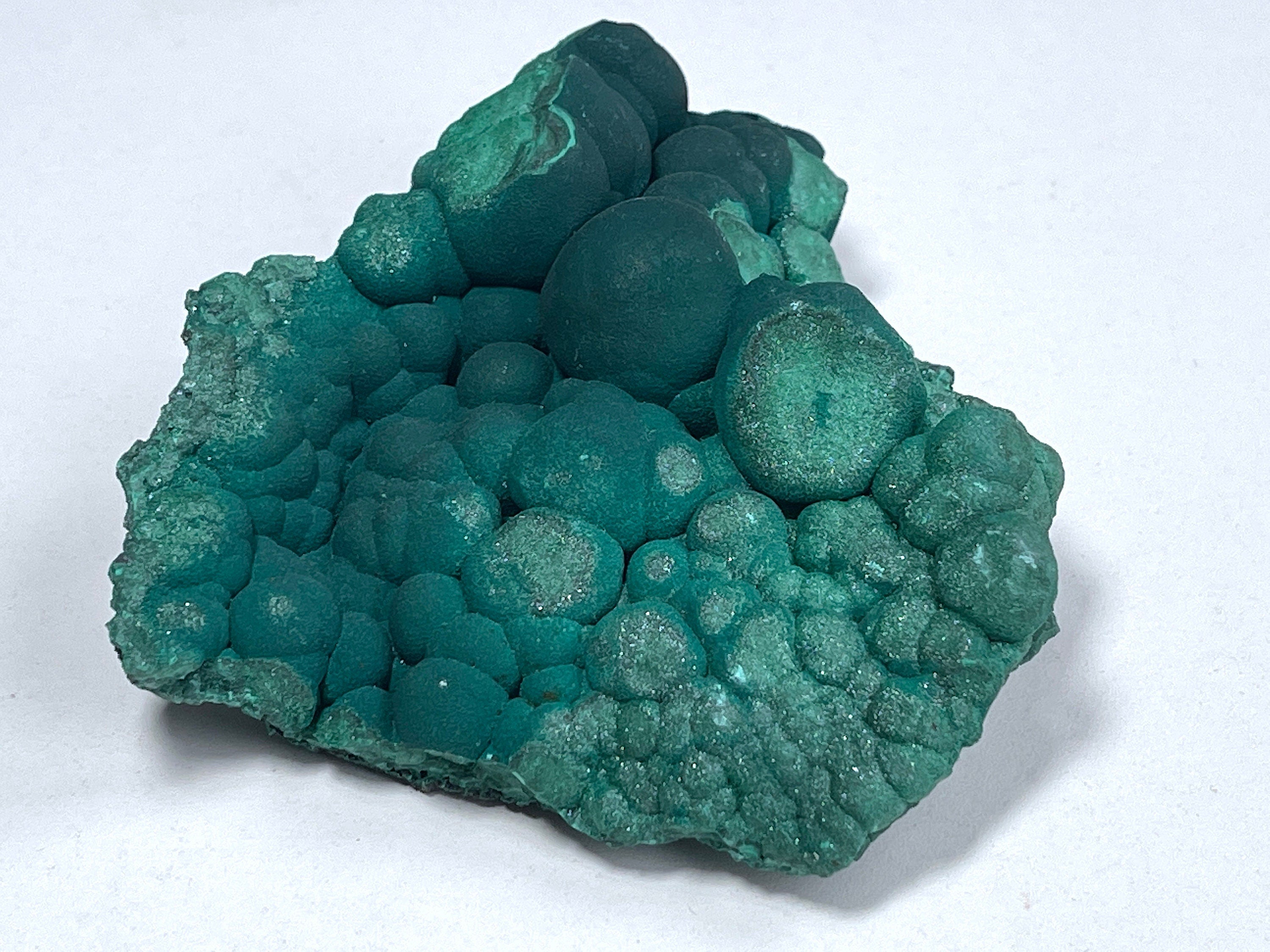 Malachite Specimen, 321g Botryoidal Malachite, Unique Velvet Malachite, Rare Malachite Specimen, Raw Malachite Specimen