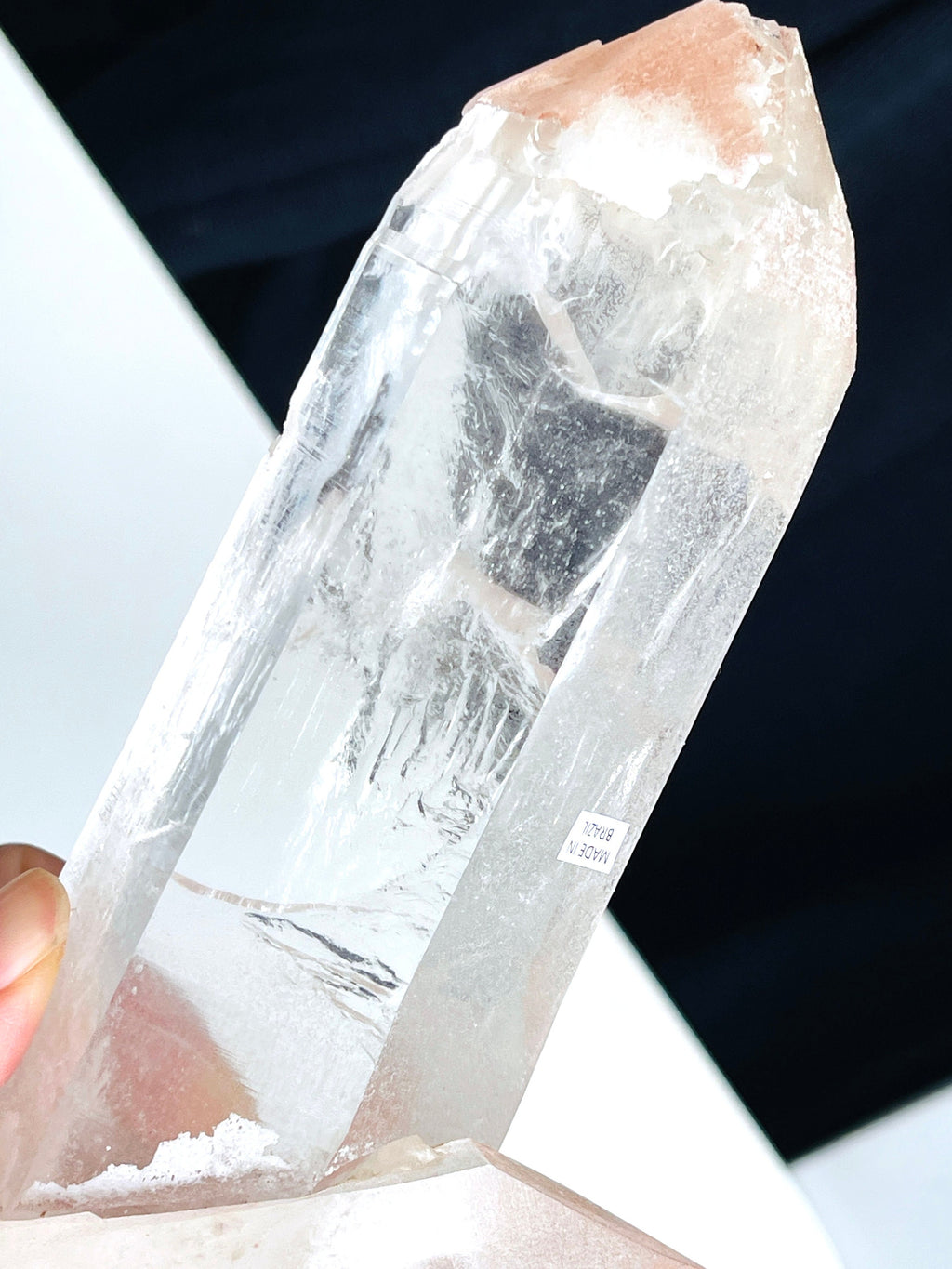 Lemurian Quartz Cluster Crystal , Statement XXL Lemurian Quartz cluster with pink lithium, quartz crystal, Healing Crystals, Crystal Gift