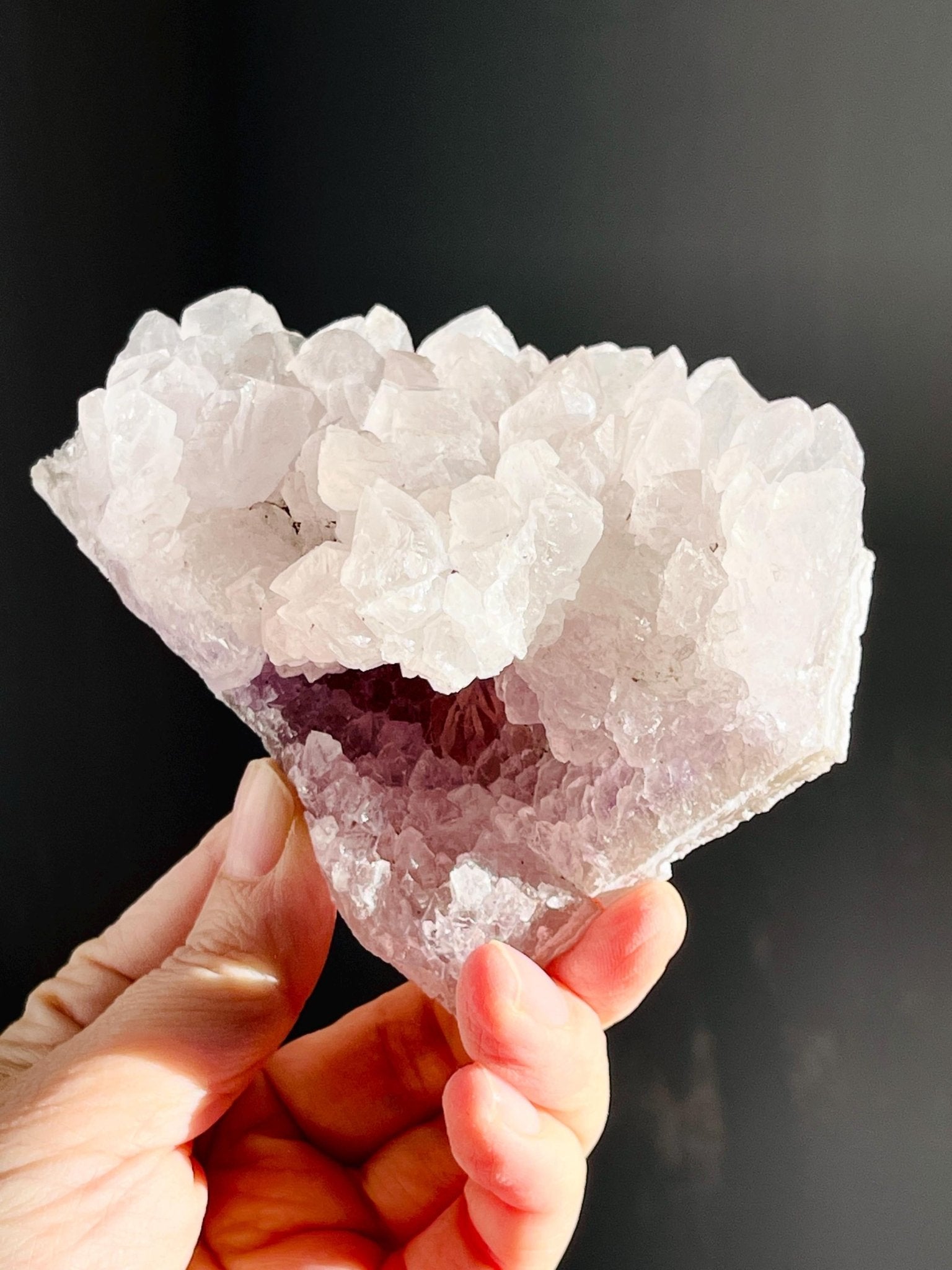 358g Unique Amethyst Flower Mineral Specimen, Amethyst Flower, Special Amethyst Flower Specimen, Amethyst Mineral Specimen, - Million Years Crystal
