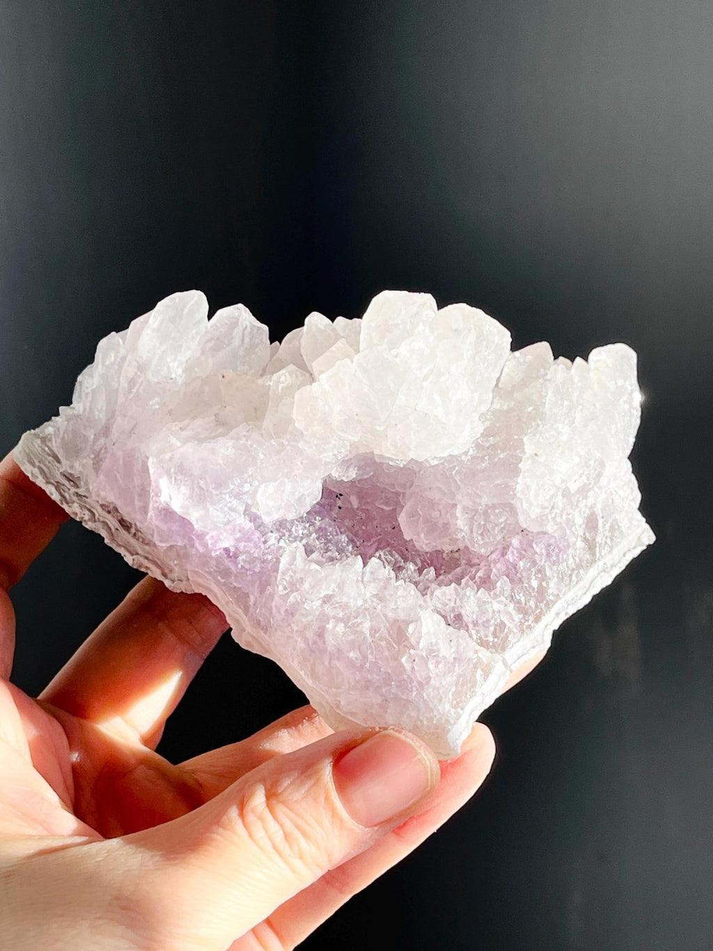 358g Unique Amethyst Flower Mineral Specimen, Amethyst Flower, Special Amethyst Flower Specimen, Amethyst Mineral Specimen, - Million Years Crystal