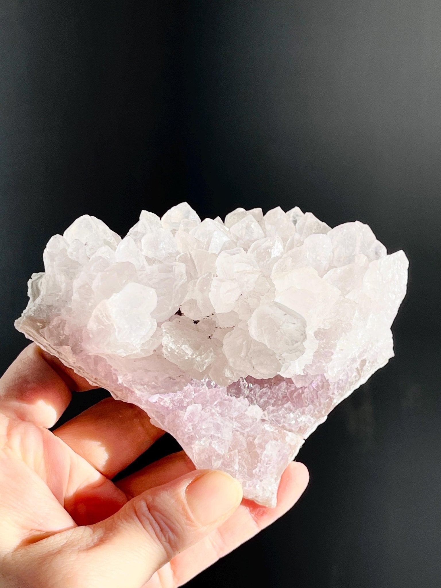 358g Unique Amethyst Flower Mineral Specimen, Amethyst Flower, Special Amethyst Flower Specimen, Amethyst Mineral Specimen, - Million Years Crystal