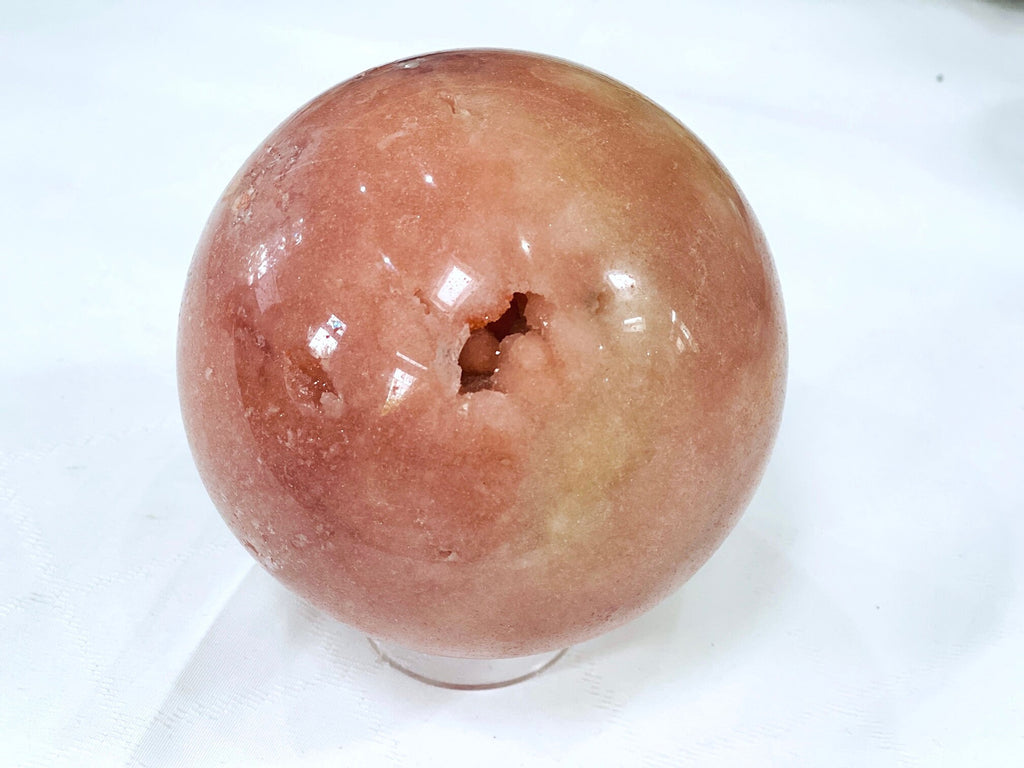 Pink Amethyst Druzy Sphere — Brazil | 1626g | 106mm