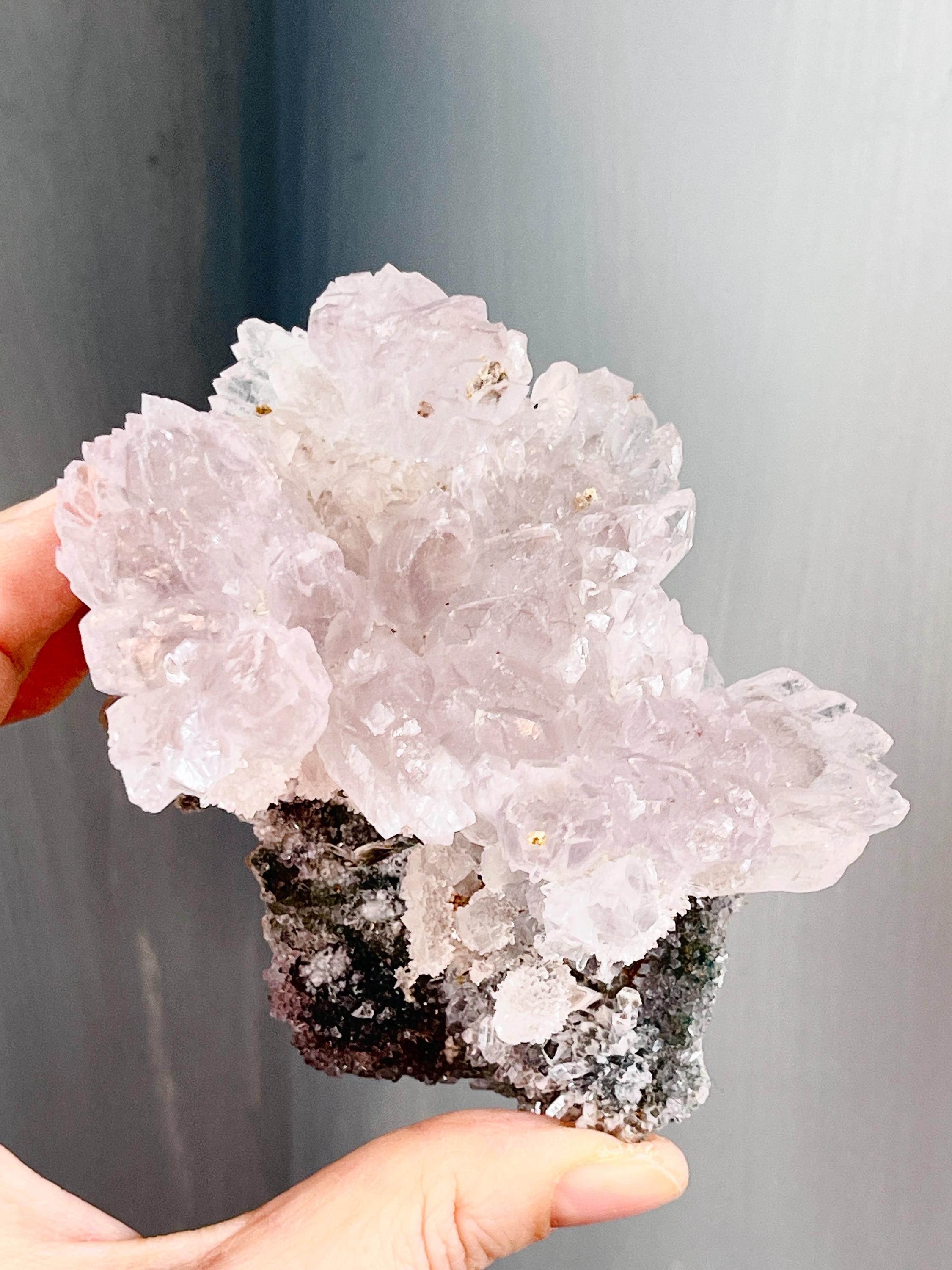 Unique Amethyst Flower Mineral Specimen,  Amethyst Flower, Special Amethyst Flower Specimen, Amethyst Mineral Specimen,