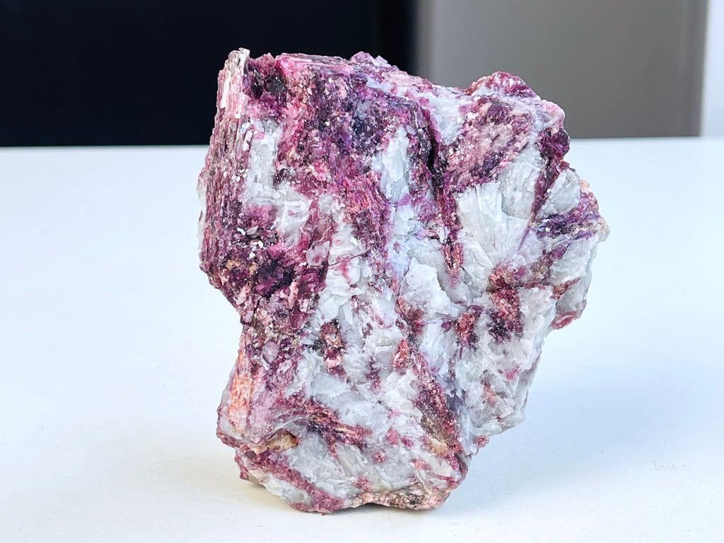 Lepidolite Specimen, Pink Lepidolite with Tourmaline, Natural Lepidolite Tourmaline Specimen , Mineral Specimen, Crystal Gift