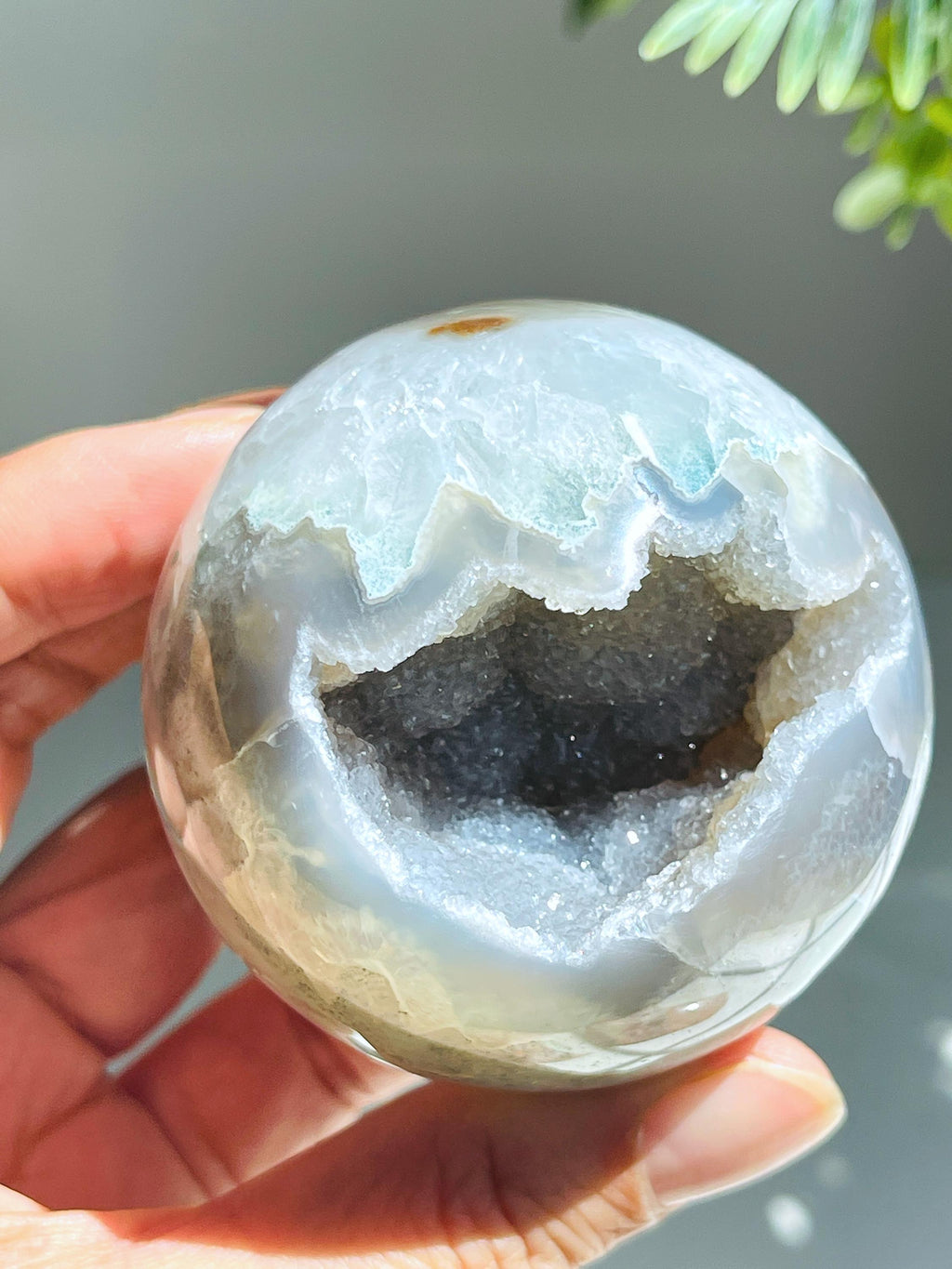 Gorgeous Rainbow Druzy Agate Sphere, Druzy Agate Sphere, unique gift, Crystal gift, Home Decor