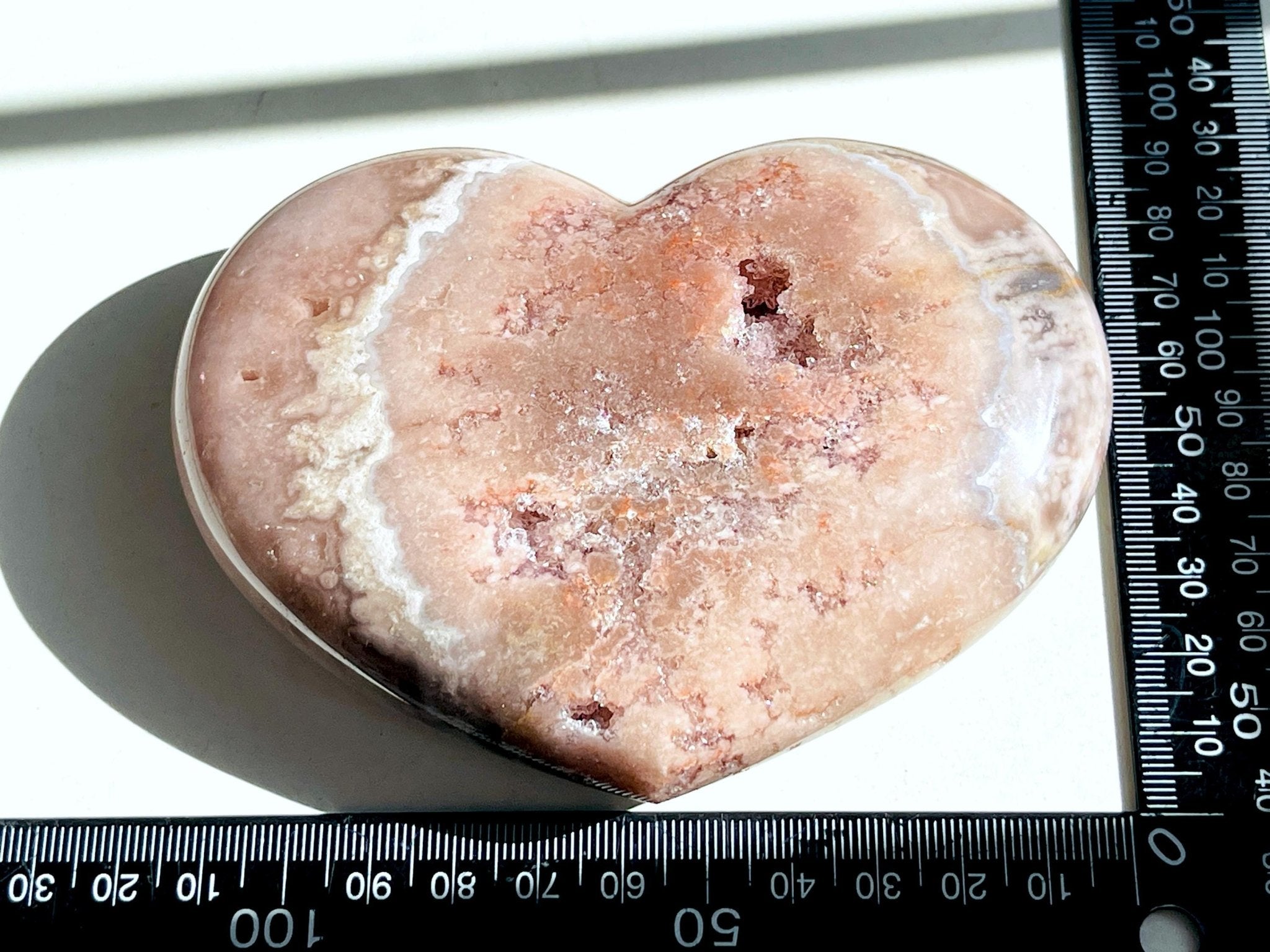 492g Pink Amethyst Heart, Pink Amethyst Crystal Heart, Crystal Heart, Crystal Gift, Healing Crystal - Million Years Crystal