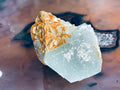 79g Natural Blue Aquamarine Beryl Specimen with Muscovite – Raw Crystal from Skardu, Pakistan