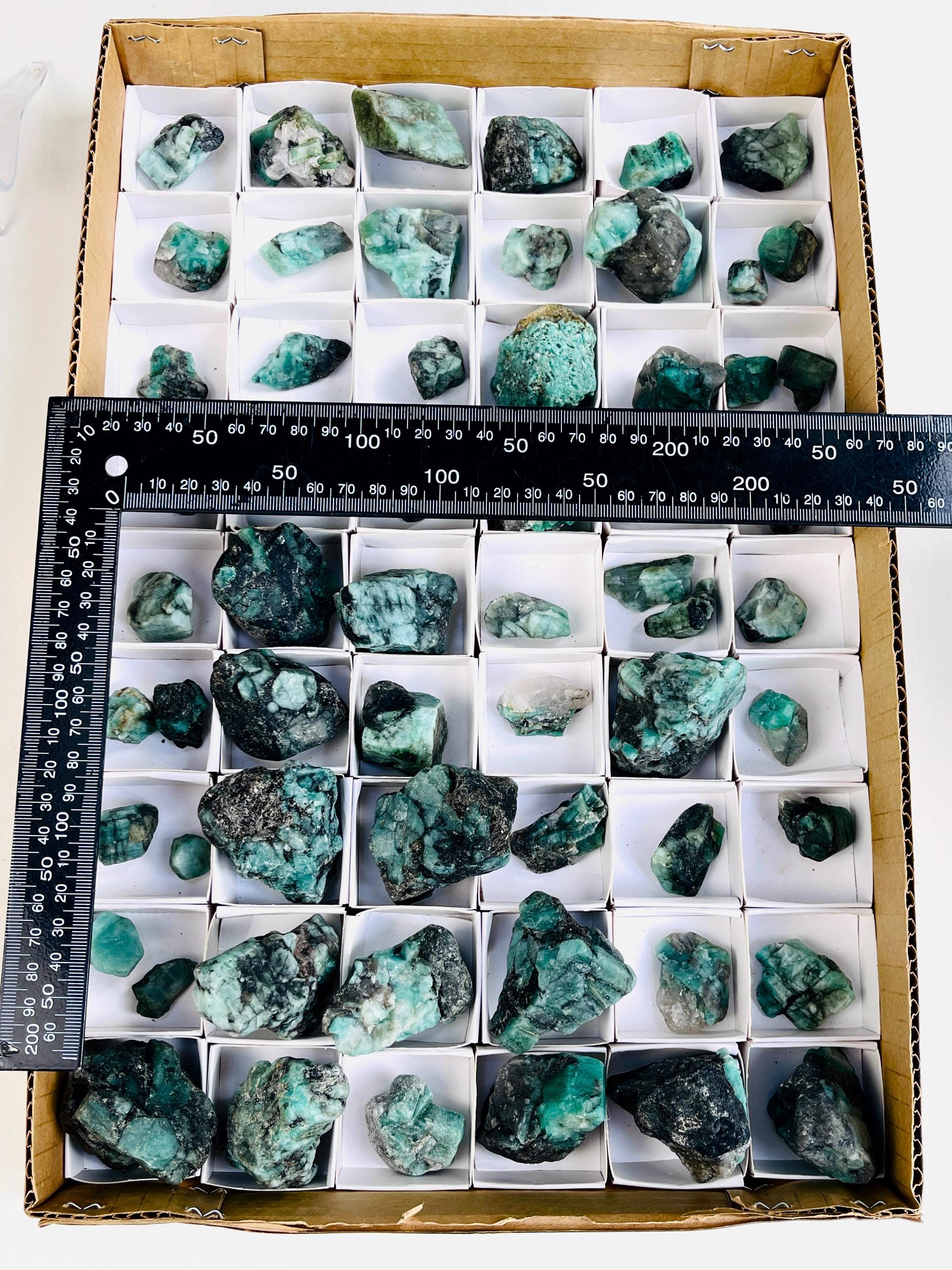 Emerald Specimen, Natural Emerald in Matrix Specimen, Emerald Crystal, Raw Emerald, Crystal Gift, Mineral Collection