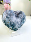 Amethyst Flower Heart
