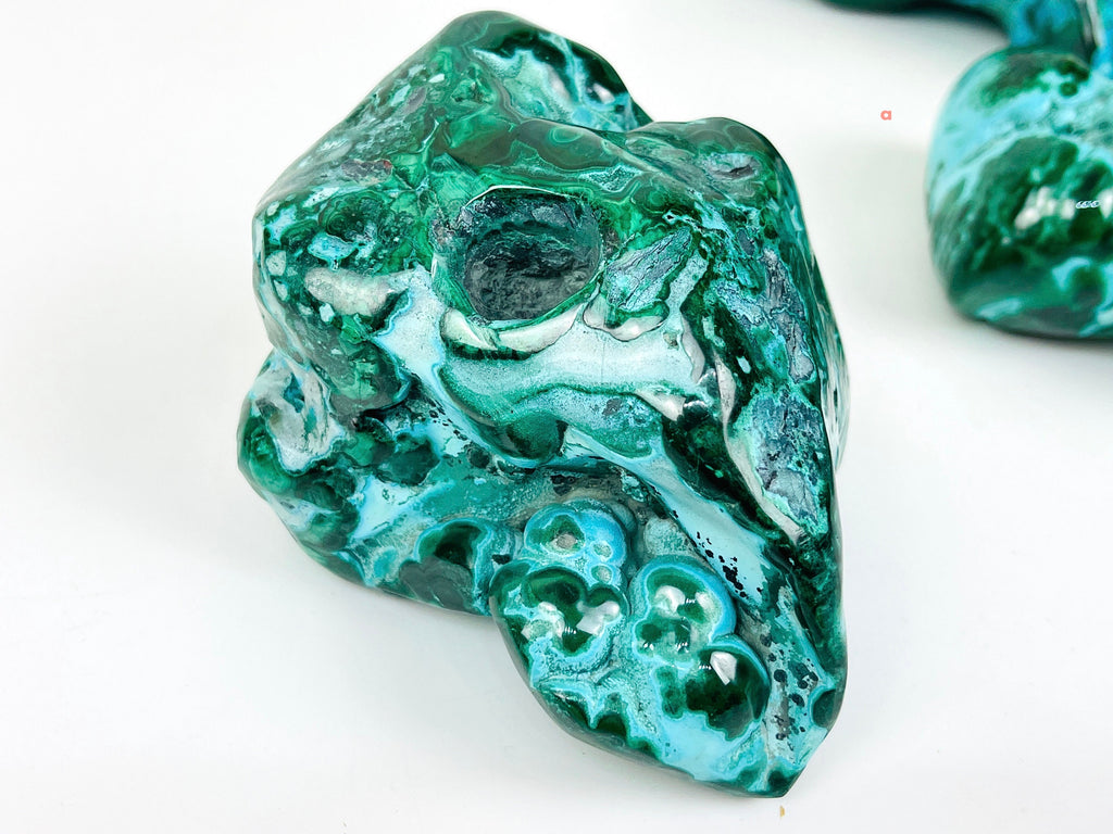 Malachite & Chrysocolla, Large Malacholla Freefrom, Malachite with Chrysocolla freeform from Congo, Raw Malachite, Healing Crystal