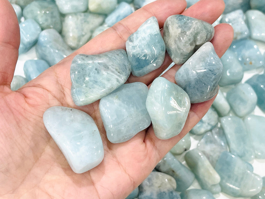 Natural Aquamarine, High Grade Aquamarine Rough Stone, Aquamarine Tumble,  Small Raw Aquamarine Stone, Untreated Aquamarine Stone