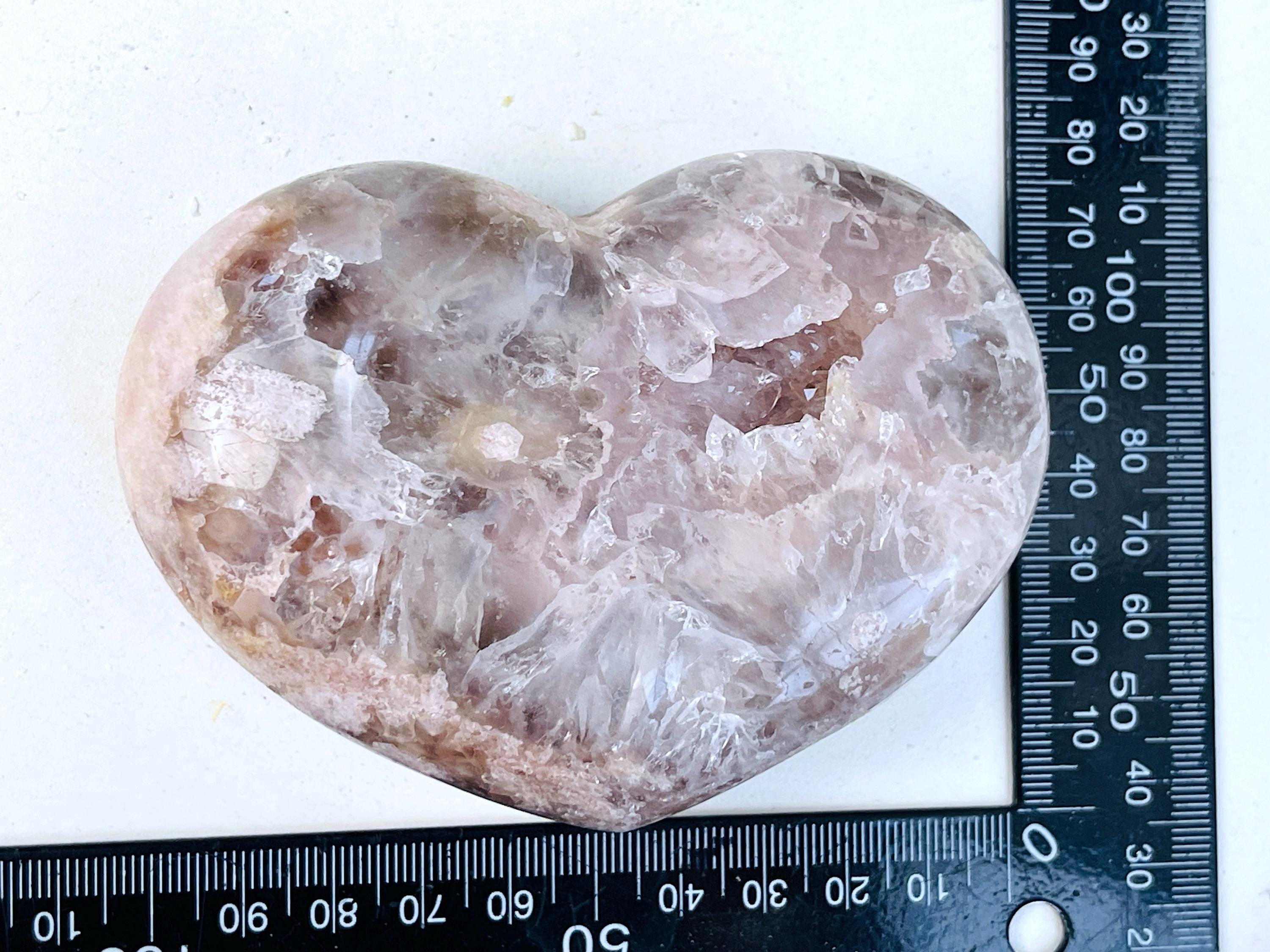 Pink Amethyst, High Quality Pink Amethyst Heart, Pink Amethyst Crystal Heart, Crystal Heart, Crystal Gift, Healing Crystal