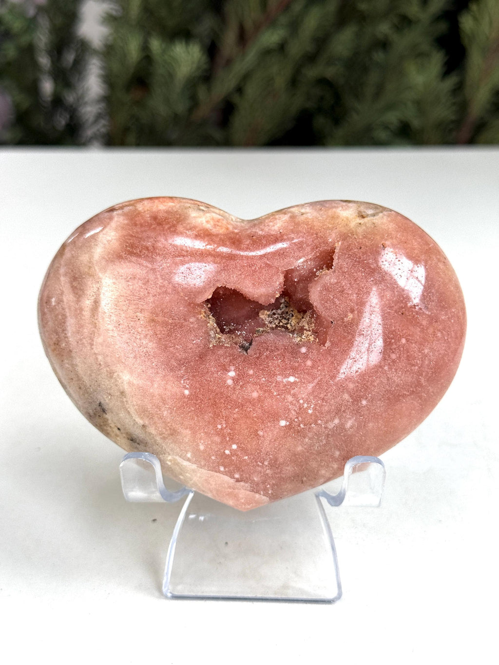 Pink Amethyst, High Quality Pink Amethyst Heart, Pink Amethyst Crystal Heart, Crystal Heart, Crystal Gift, Healing Crystal