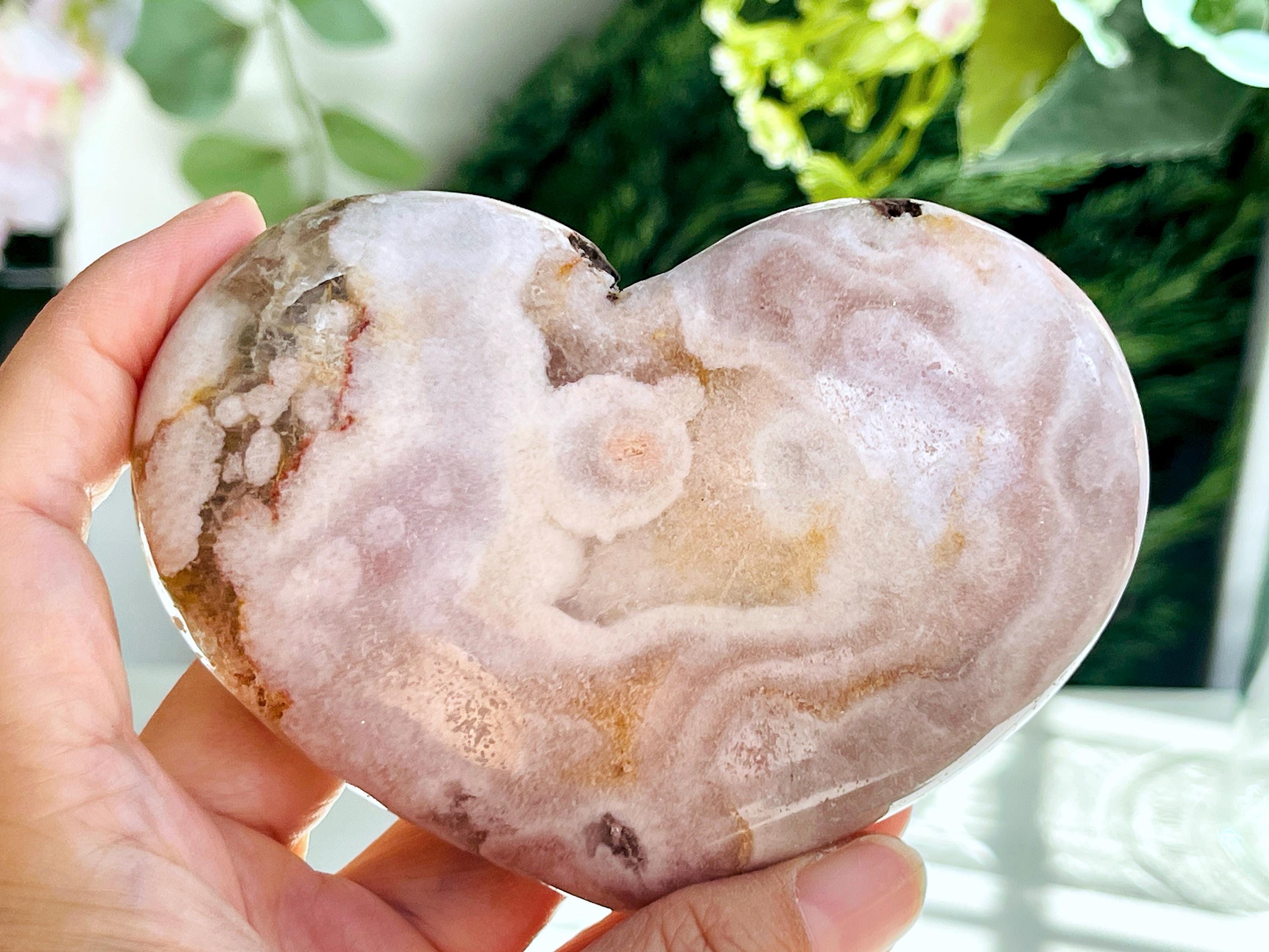 Gorgeous Pink Amethyst Heart, Lilac Pink Amethyst, Crystal Heart, Crystal Gift, Healing Crystal
