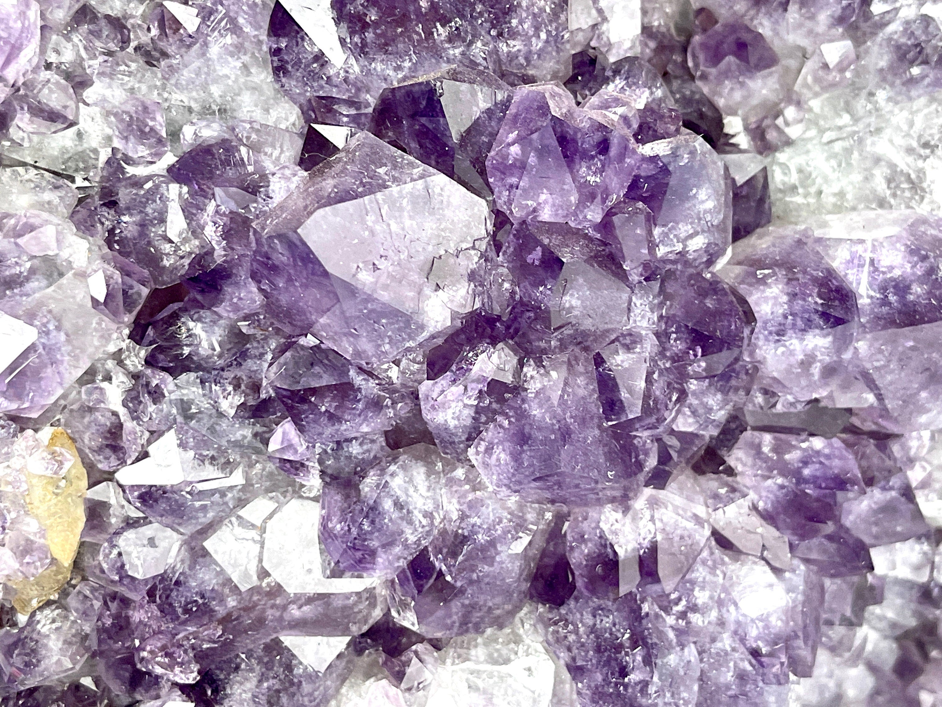 5kg Extraordinary Amethyst Geode with Calcite ,Amethyst Cathedral ,Large Amethyst Crystal Gift, Amethyst for Home Decor Crystal