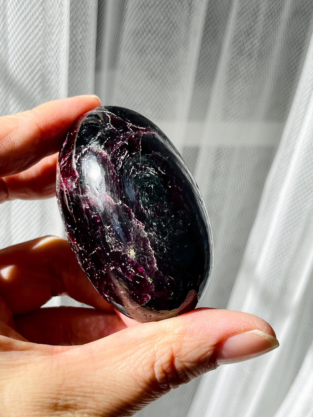Gemy Garnet Crystal Shiva, Garnet Shiva Lingam, High Quality Garnet Crystal, Crystal Gift, Healing Crystal 1