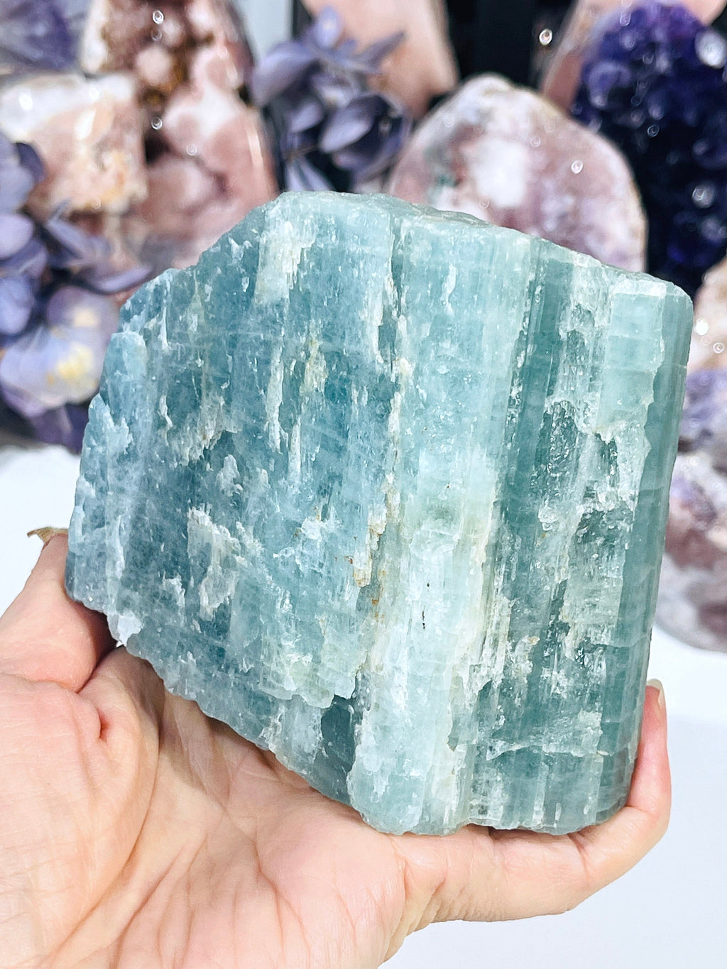 Natural Aquamarine, XXXL High Quality Raw Aquamarine Stone, Untreated Natural Aquamarine Stone,Raw Aquamarine Stone -5