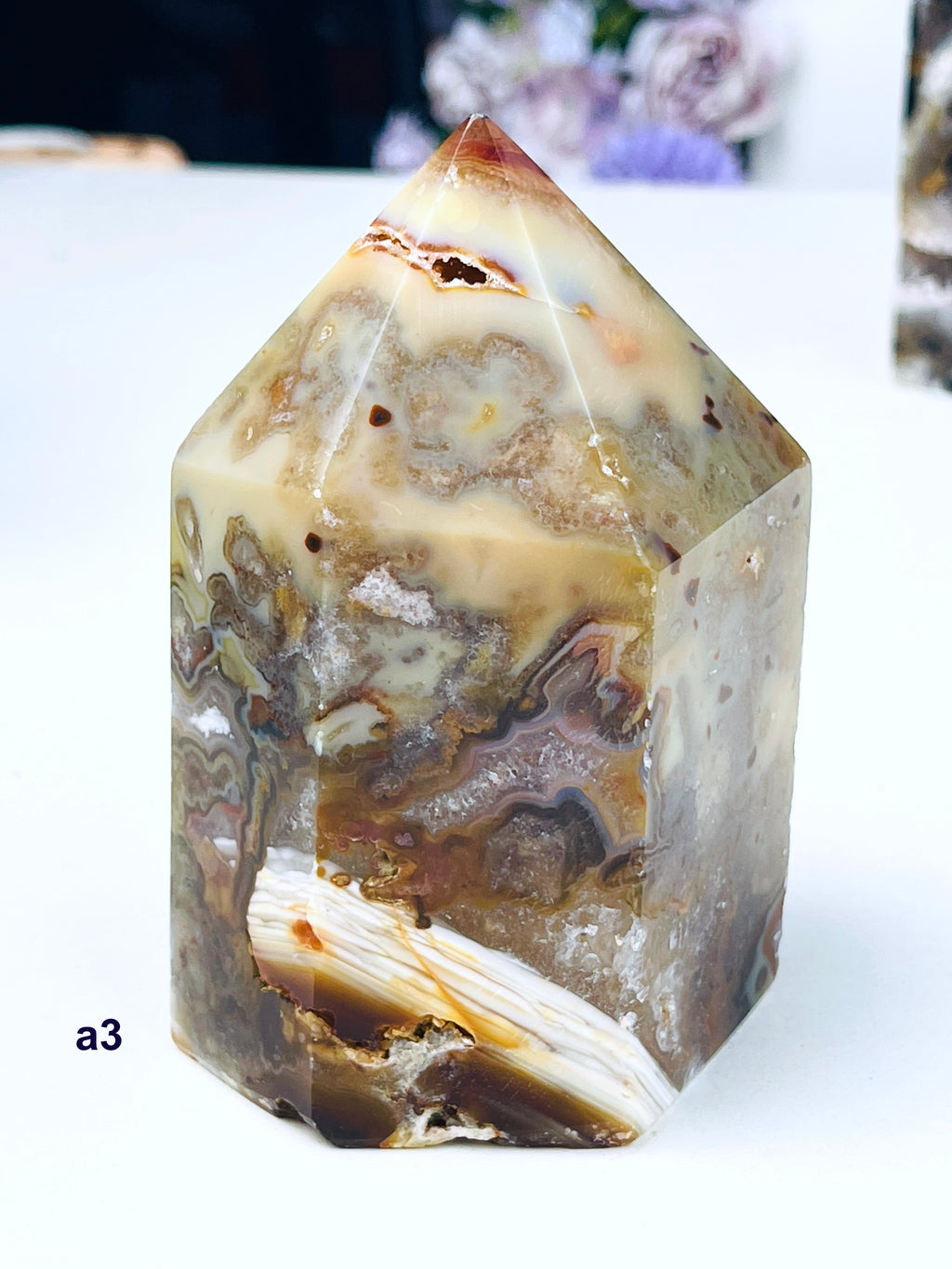 Gothic Jasper Tower | Chunky Crystal Point  | Dark Witchy Aesthetic