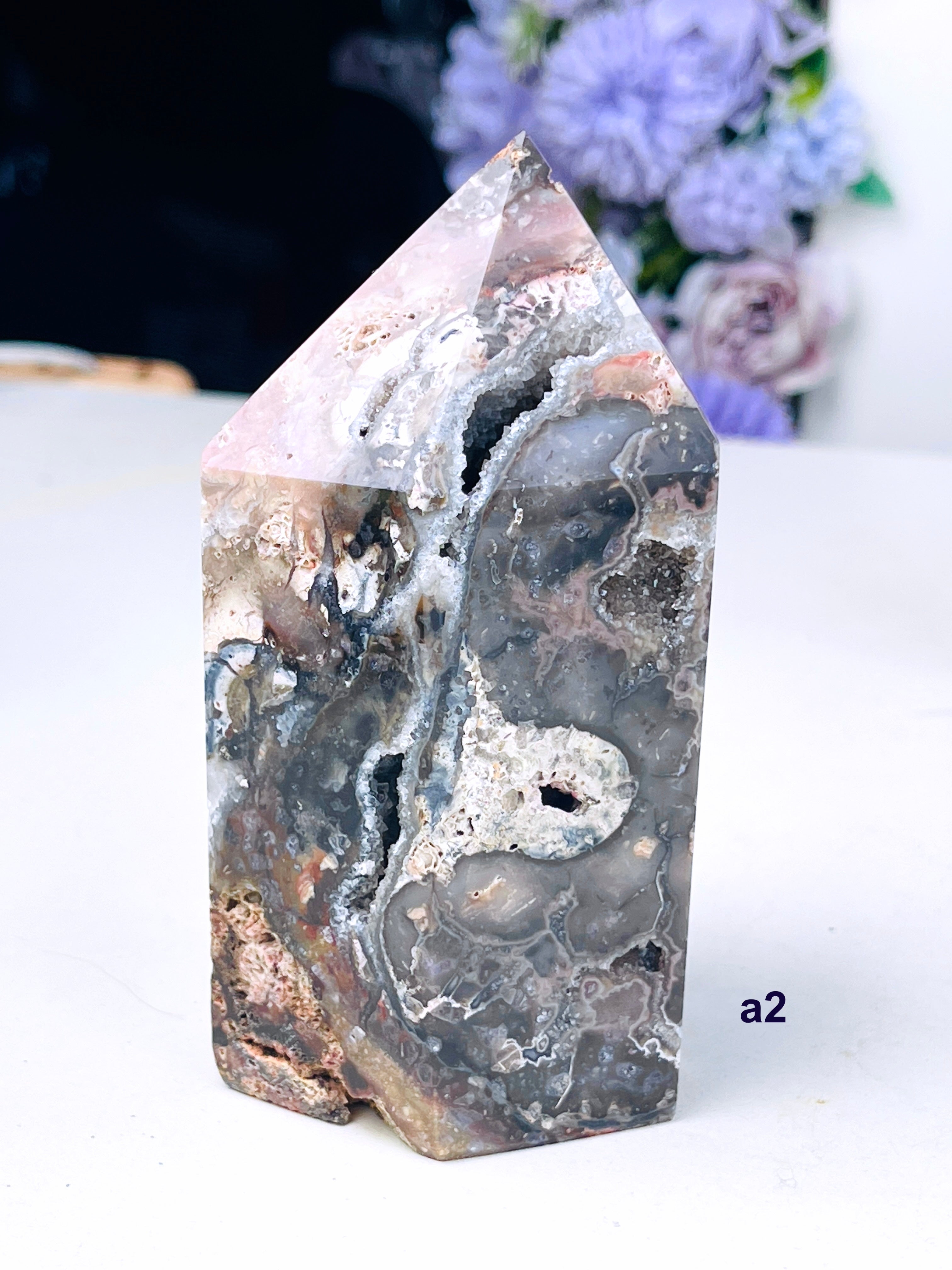 Gothic Jasper Tower | Chunky Crystal Point  | Dark Witchy Aesthetic