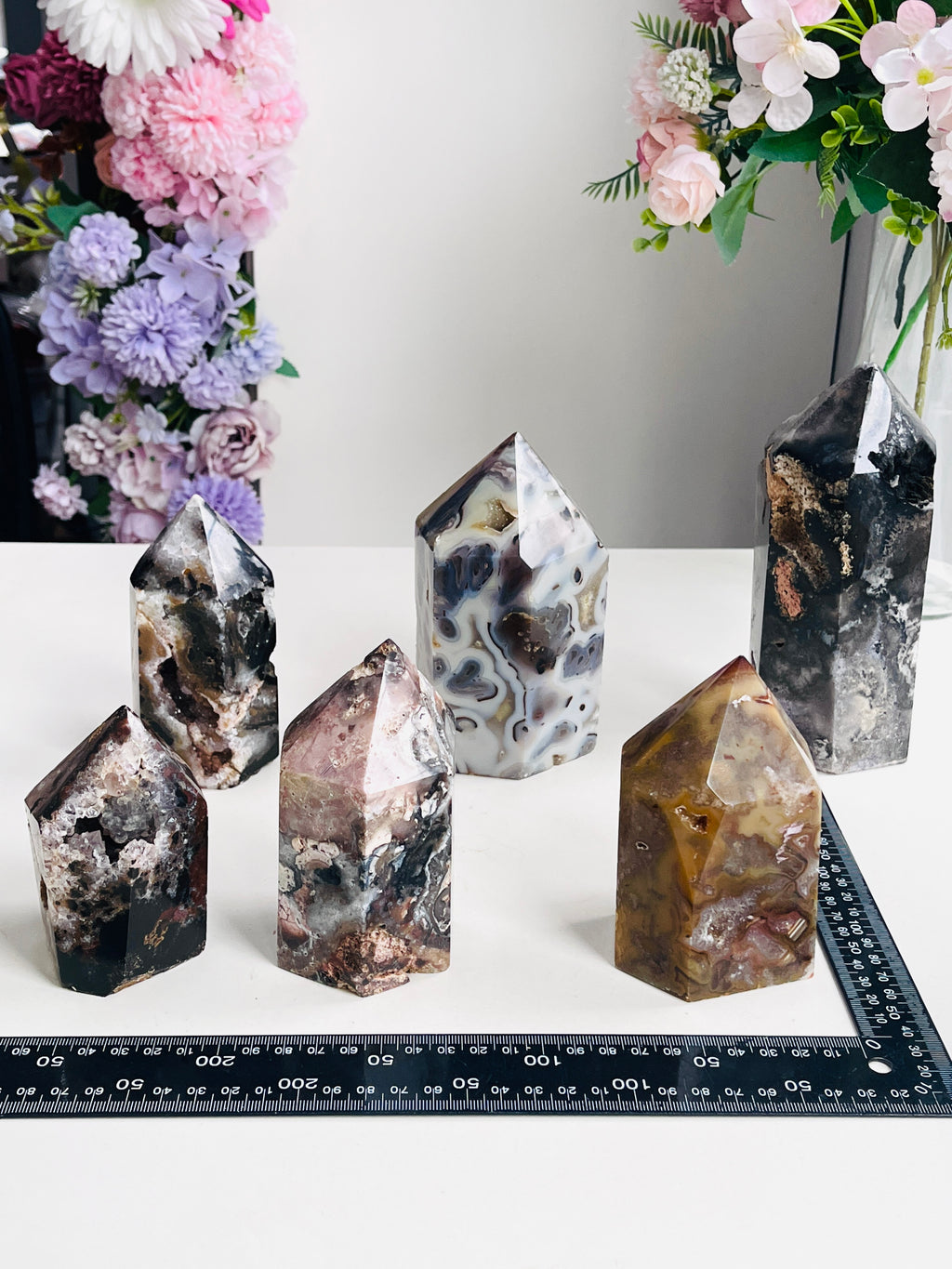 Gothic Jasper Tower | Chunky Crystal Point  | Dark Witchy Aesthetic