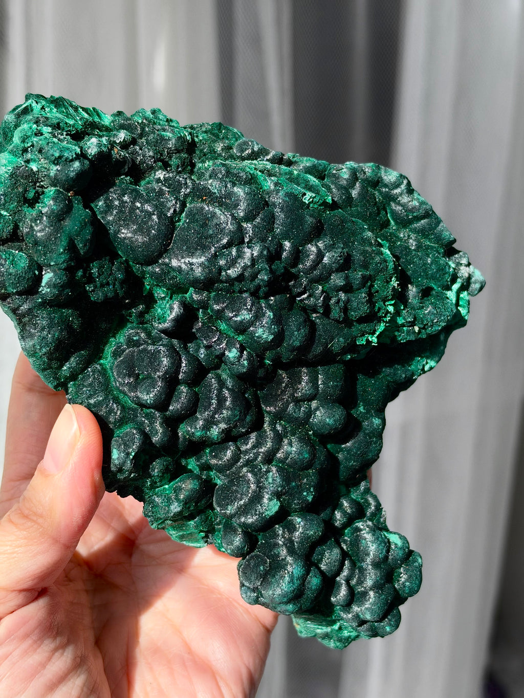 Congo Botryoidal Malachite Specimen, 892 g