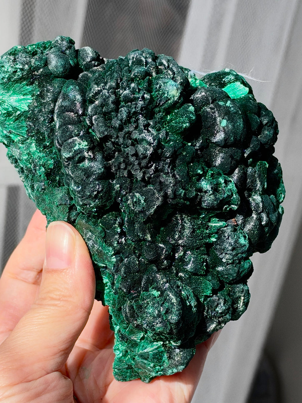Congo Botryoidal Malachite Specimen, 860g