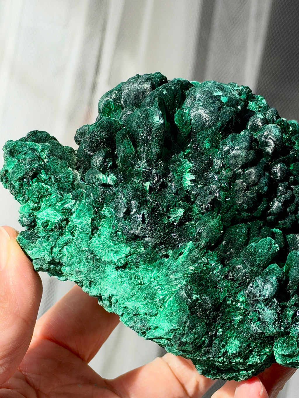 Congo Botryoidal Malachite Specimen, 860g