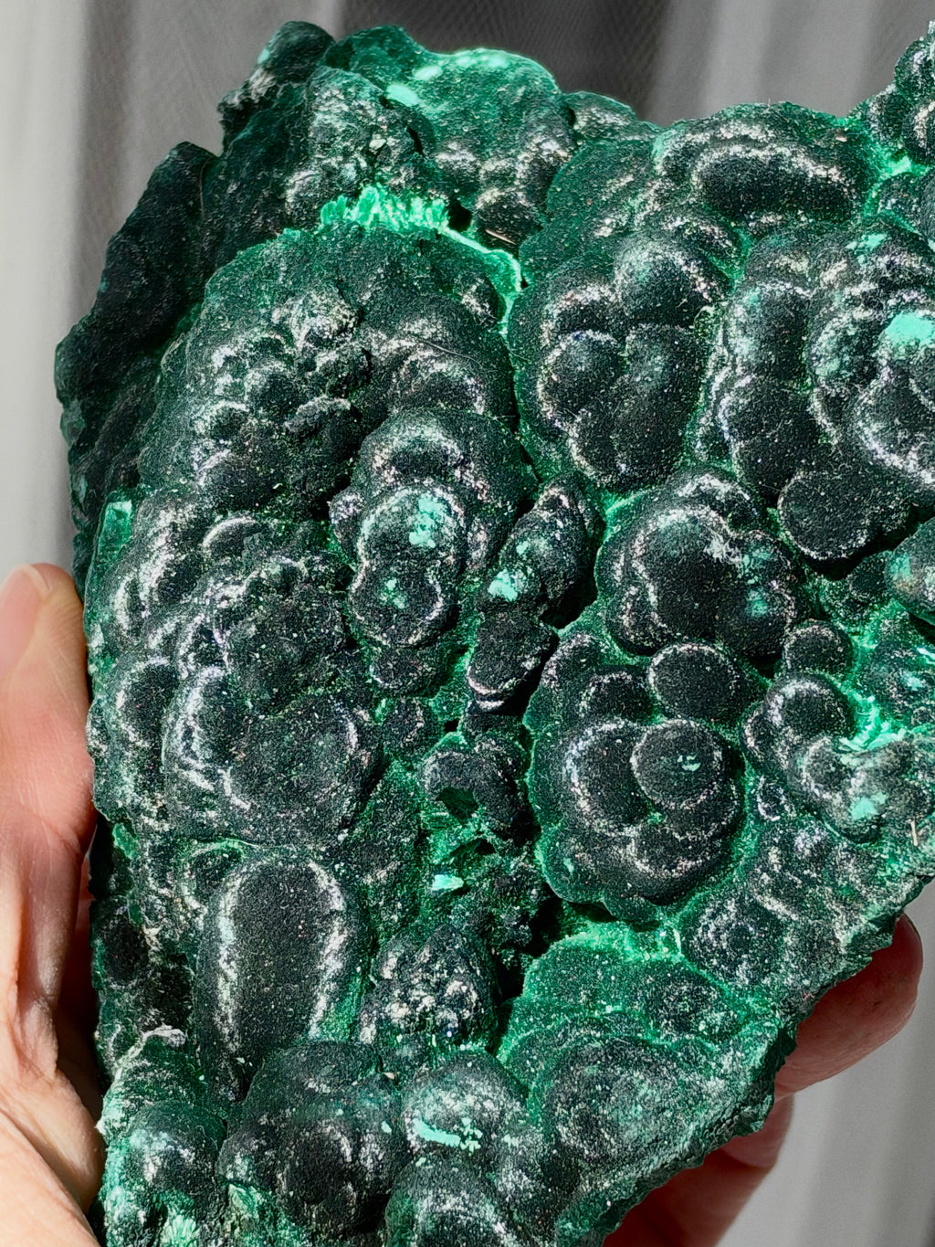 Congo Botryoidal Malachite Specimen, 892 g