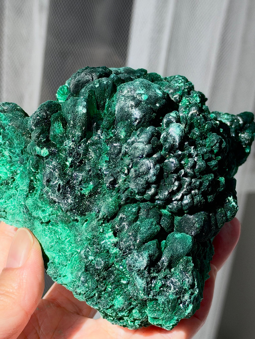 Congo Botryoidal Malachite Specimen, 860g