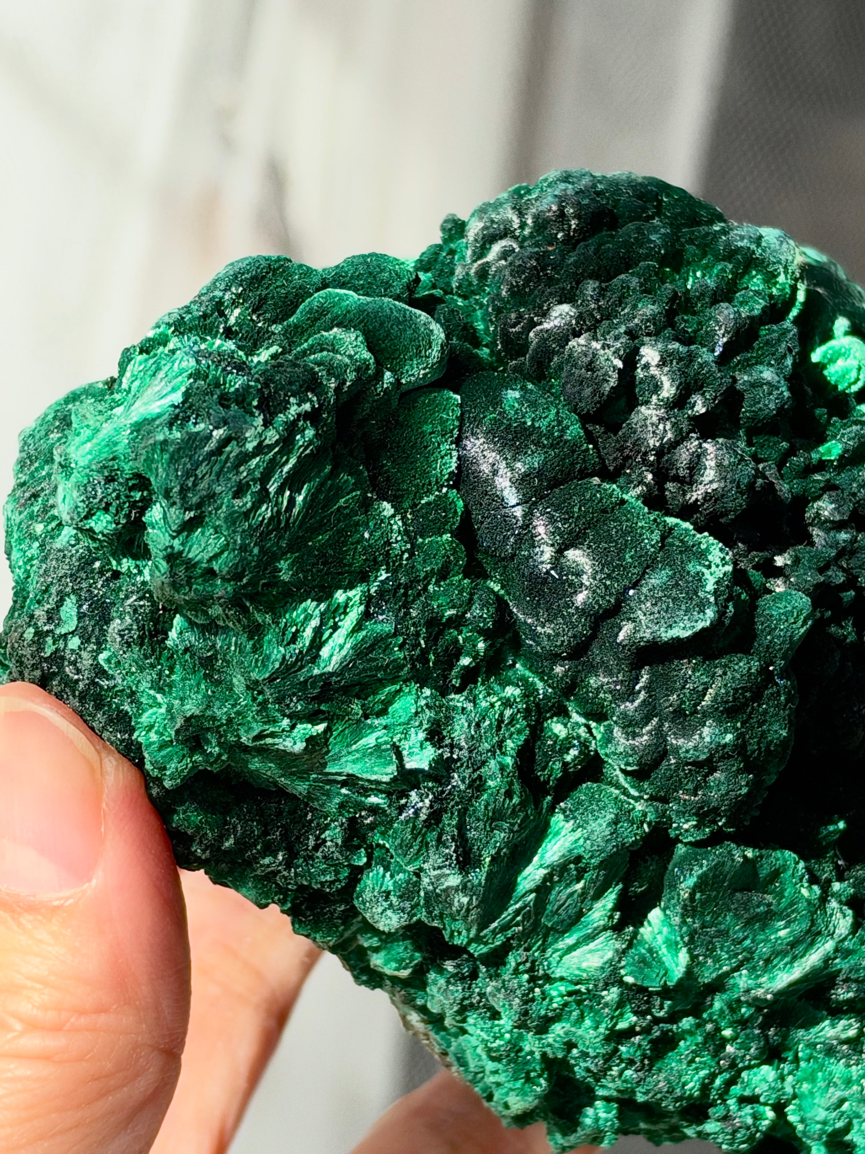 Congo Botryoidal Malachite Specimen, 860g